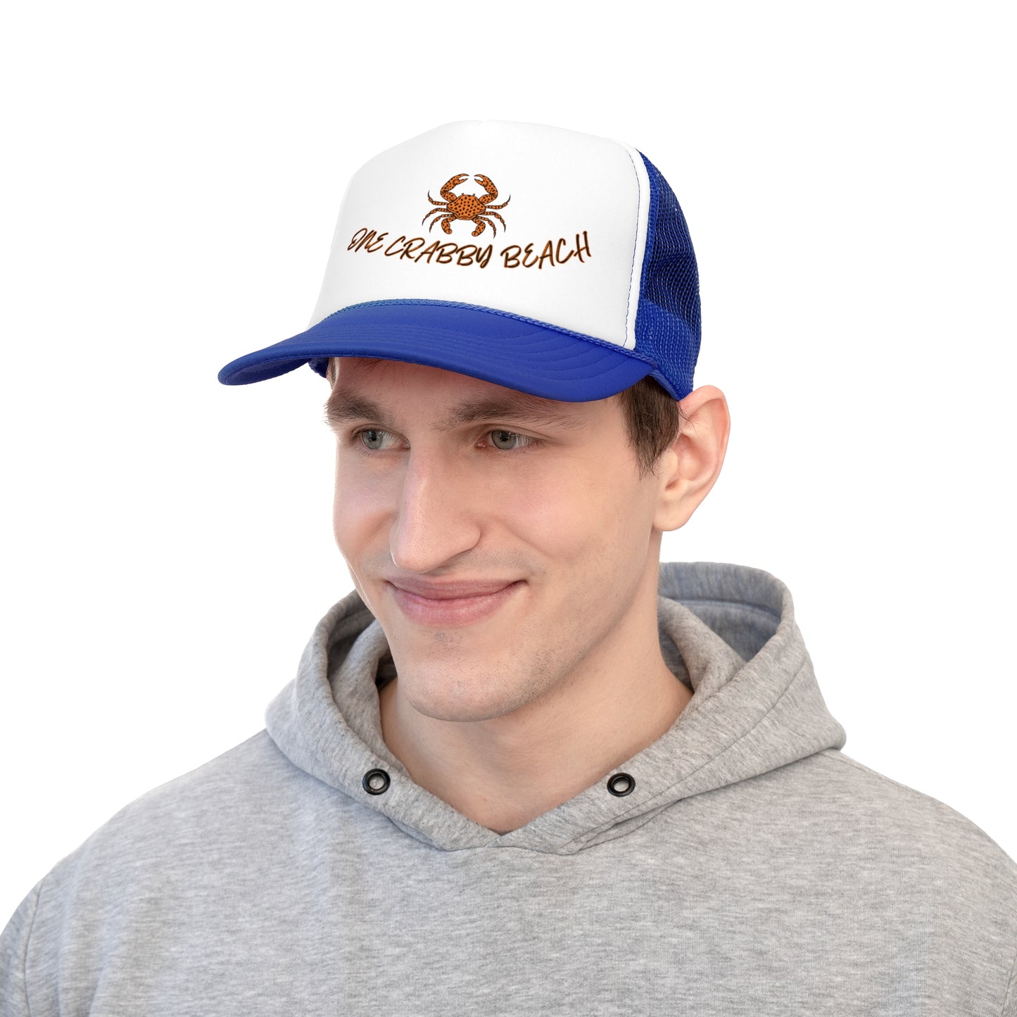 'One Crabby Beach' Trucker Caps