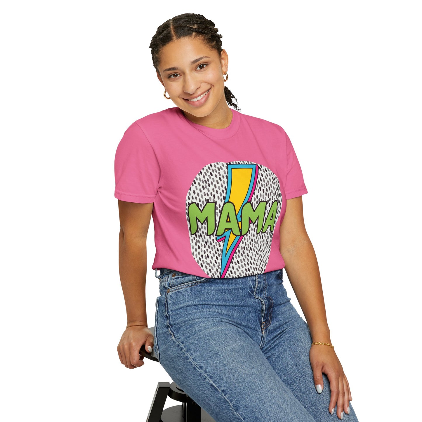'Mama' Unisex Garment-Dyed T-shirt