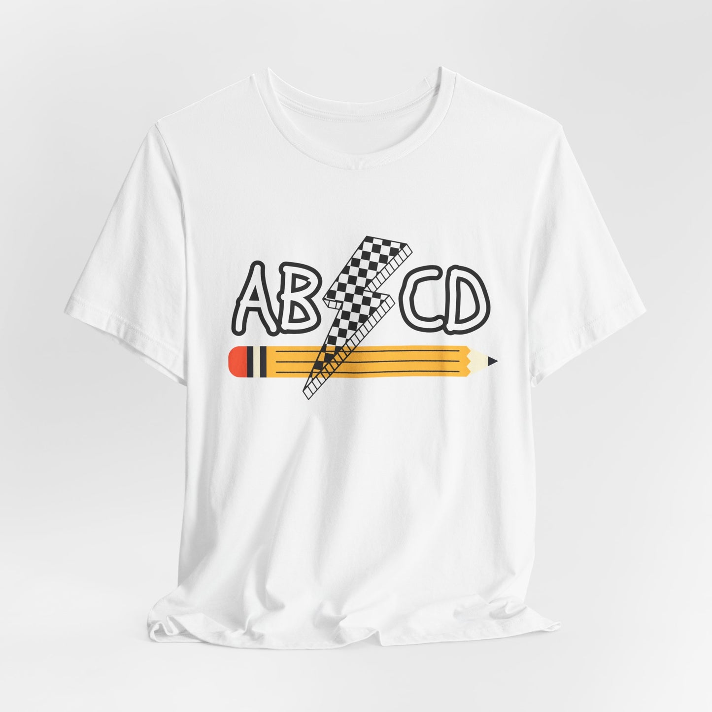 'ABCD' Unisex Jersey Short Sleeve Tee