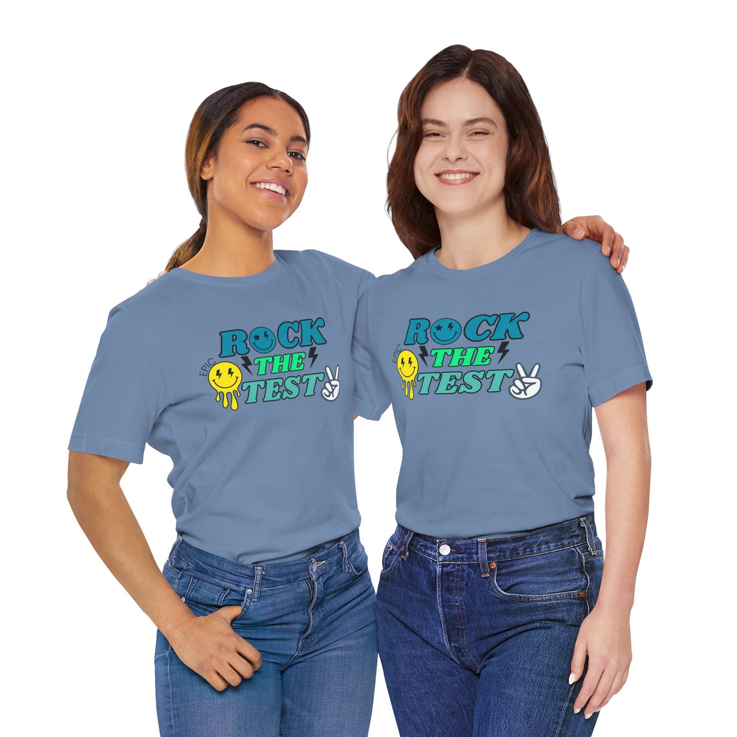 'Rock The Test Epic' Unisex Jersey Short Sleeve Tee