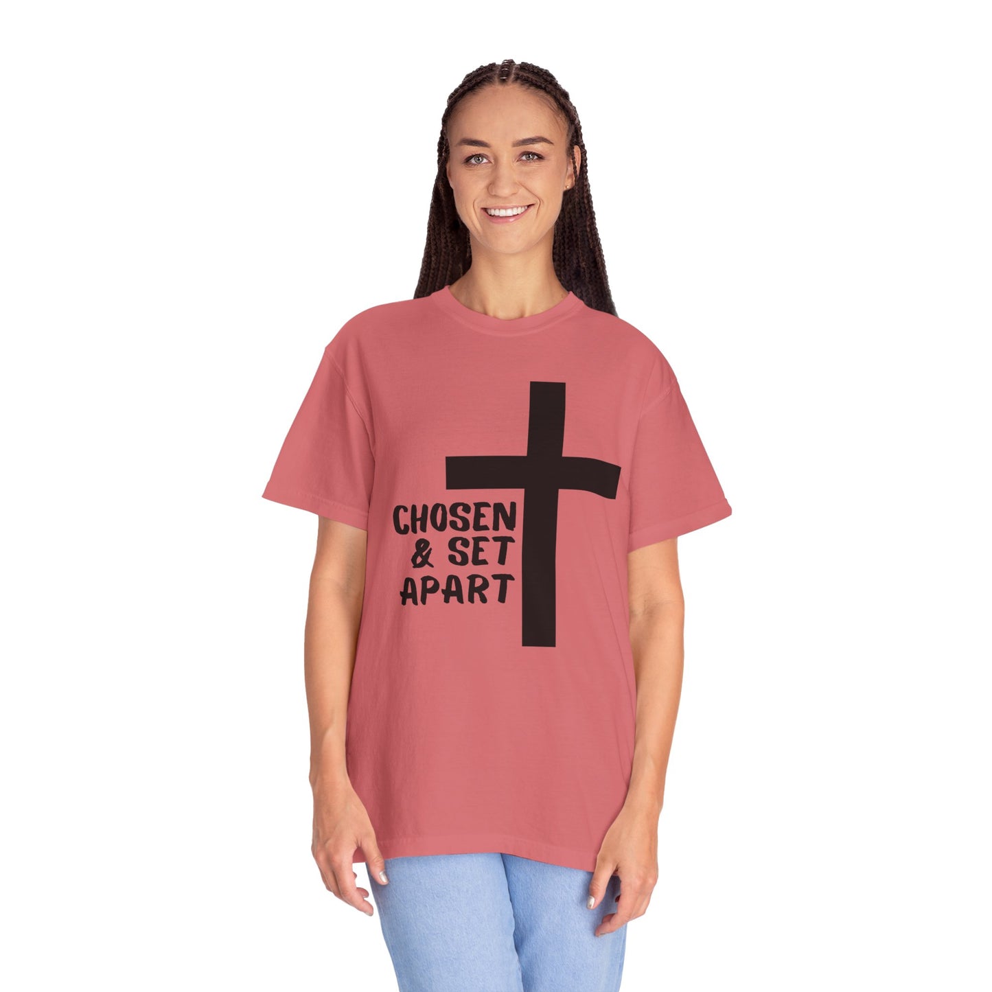 'Chosen & Set Apart' Unisex Garment-Dyed T-shirt
