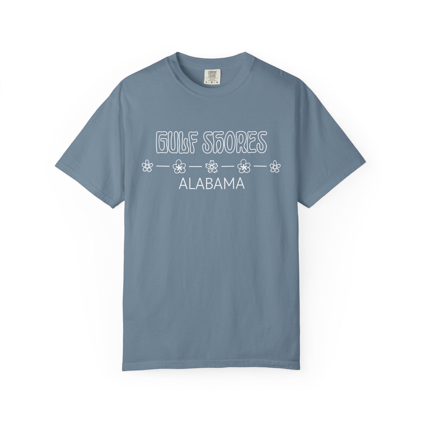 'Gulf Shores, Alabama' Unisex Garment-Dyed T-shirt