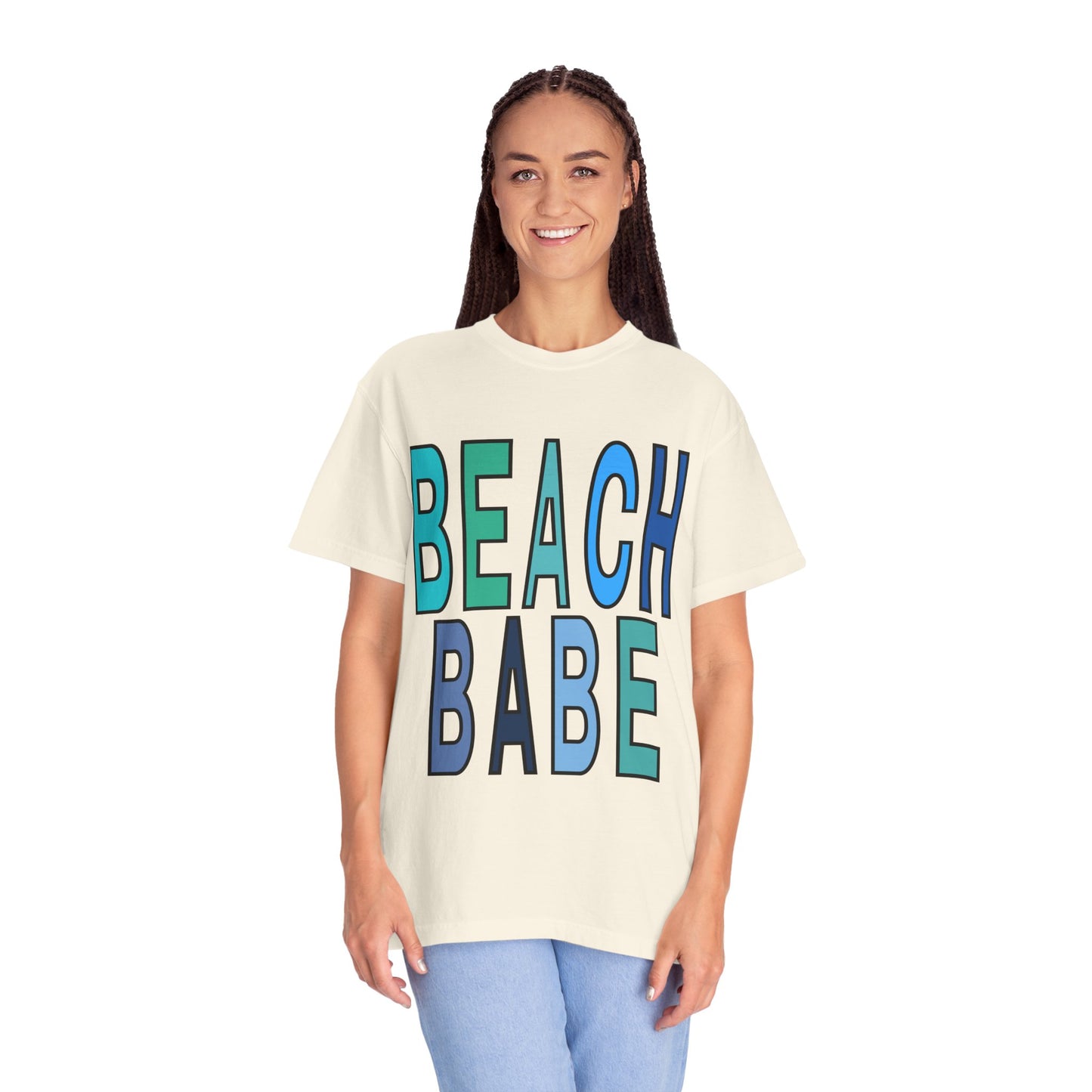 'Beach Babe' Unisex Garment-Dyed T-shirt