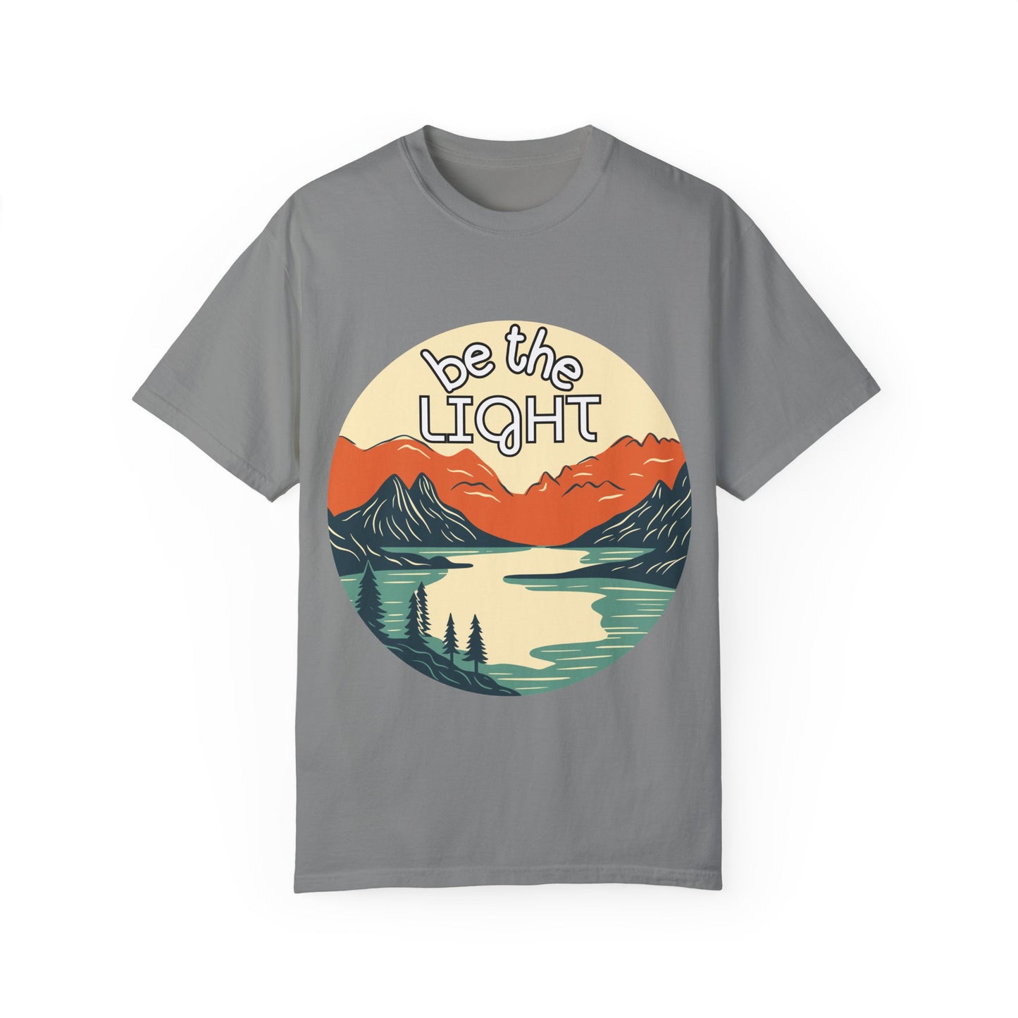 'Be the Light' Unisex Garment-Dyed T-shirt