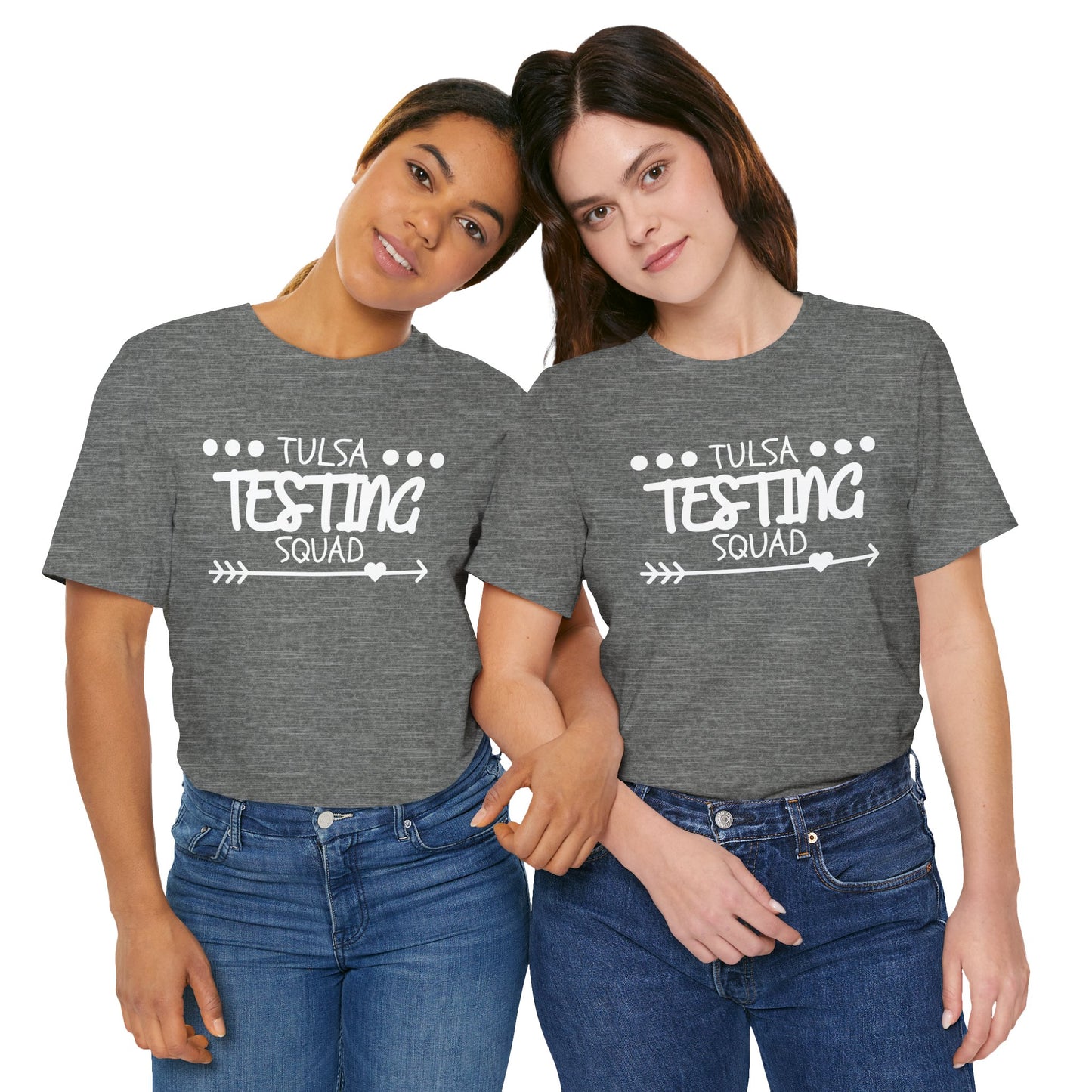 'Tulsa Testing Squad' Unisex Jersey Short Sleeve Tee