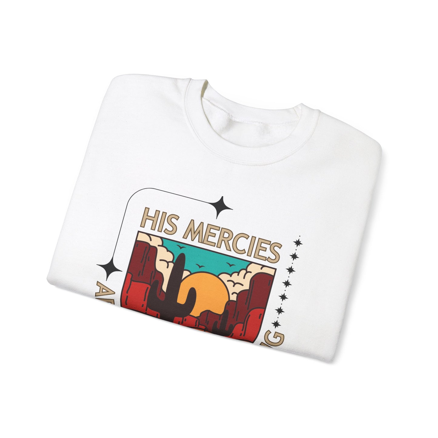 'His Mercies Are New Each Morning' Unisex Heavy Blend™ Crewneck Sweatshirt
