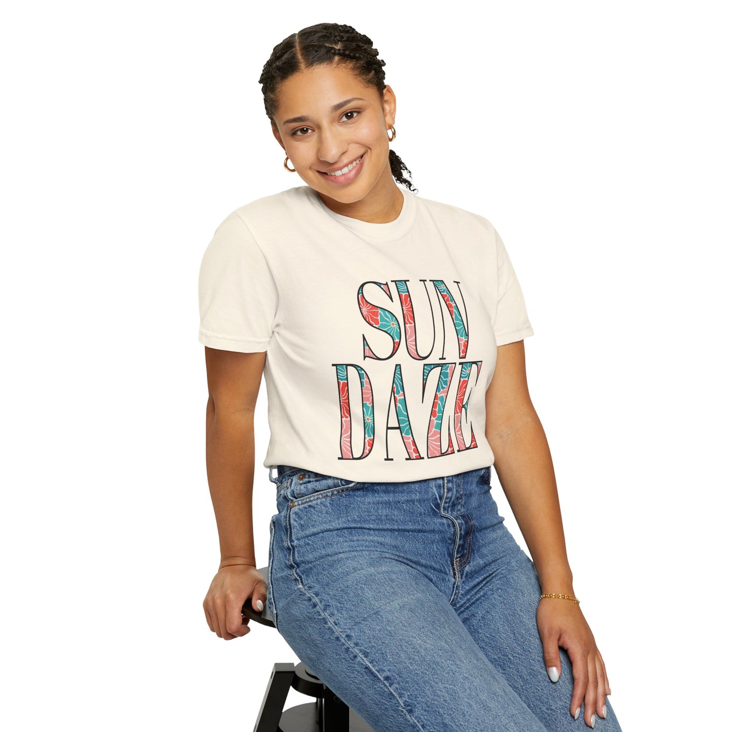 'Sun Daze' Unisex Garment-Dyed T-shirt