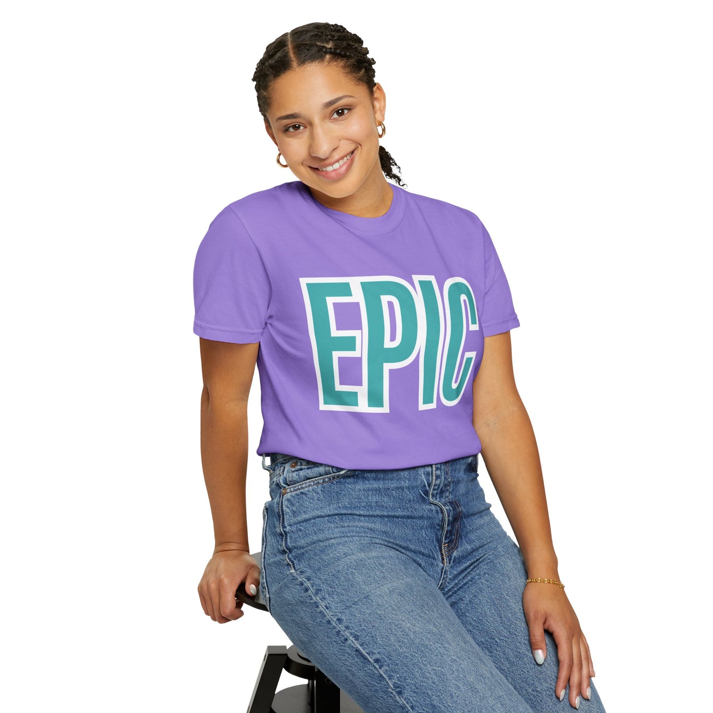 'Epic' Unisex Garment-Dyed T-shirt