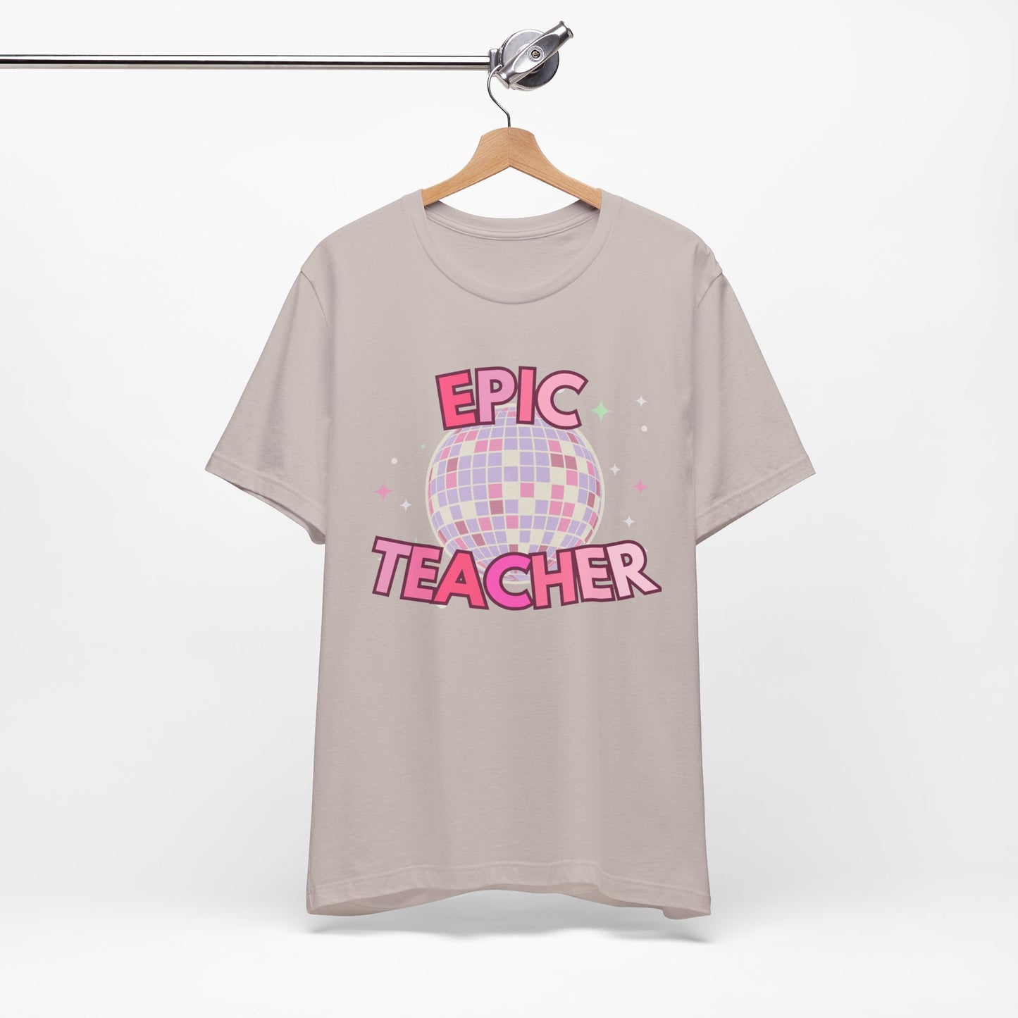 'Epic Teacher' Unisex Jersey Short Sleeve Tee