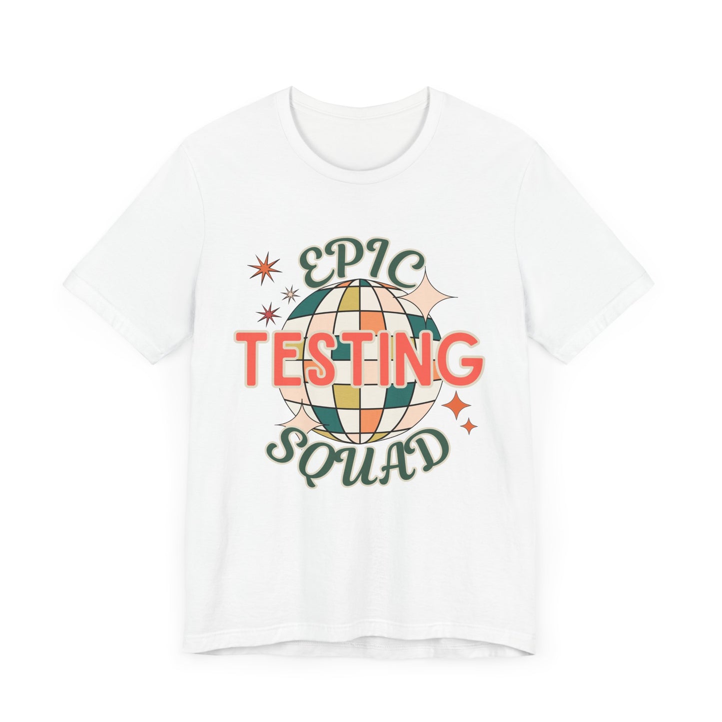 'Epic Testing Squad' Unisex Jersey Short Sleeve Tee