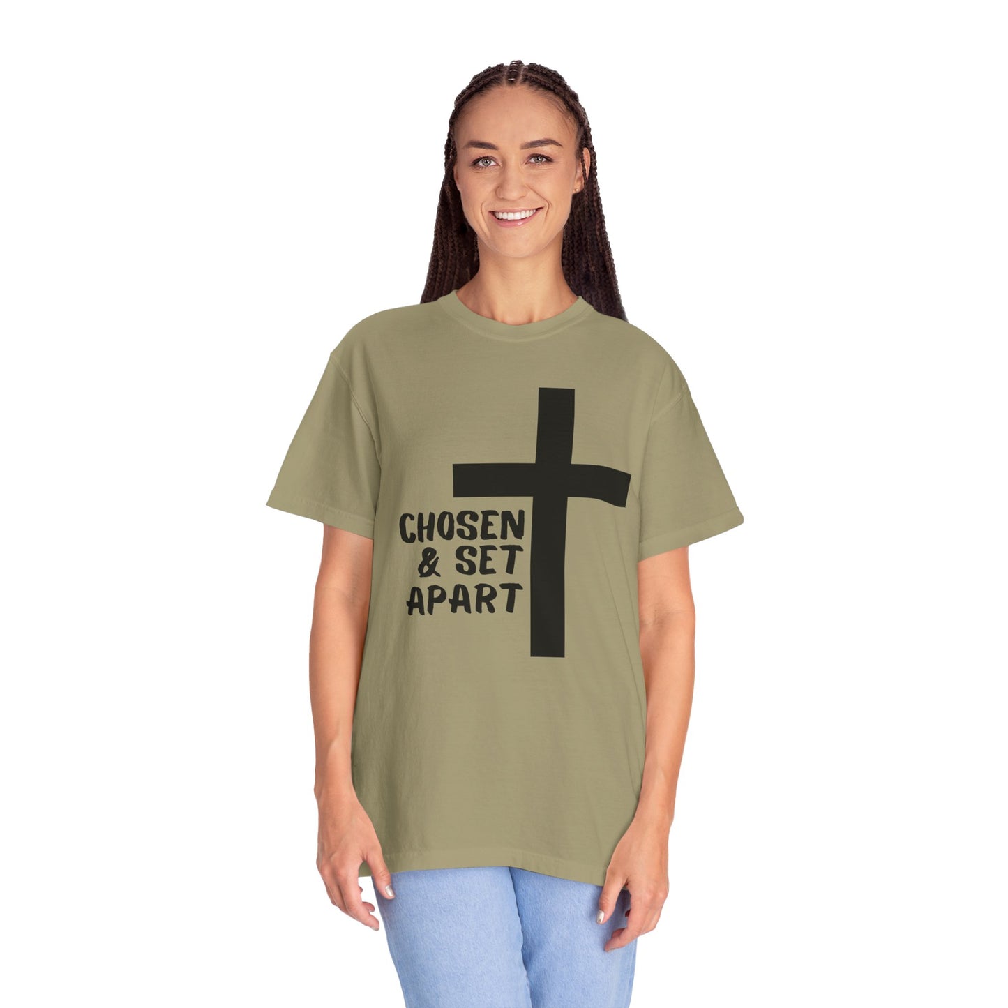 'Chosen & Set Apart' Unisex Garment-Dyed T-shirt