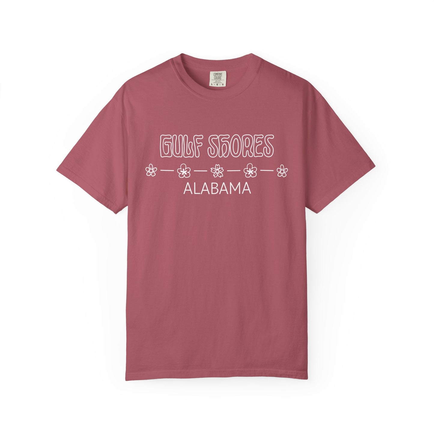 'Gulf Shores, Alabama' Unisex Garment-Dyed T-shirt