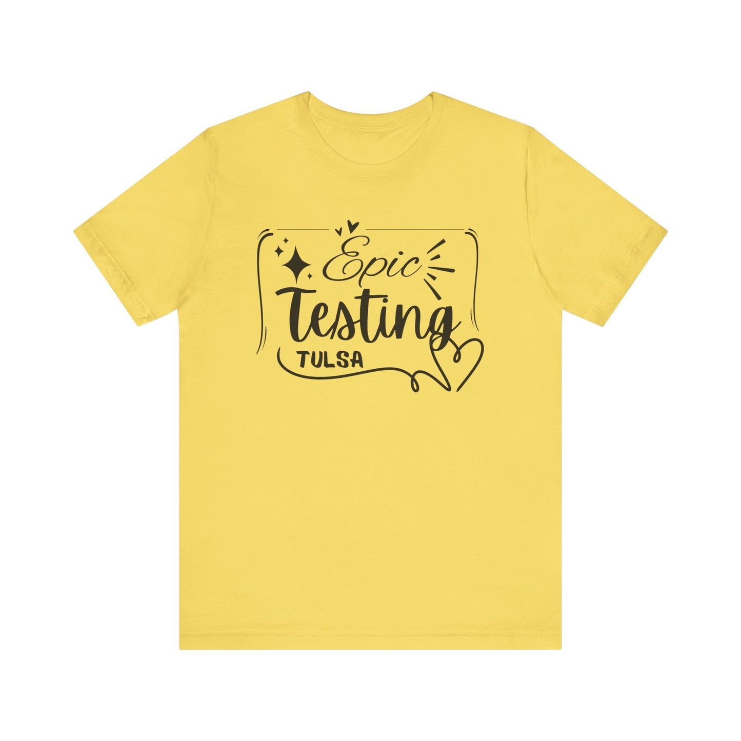 'Epic Testing Tulsa' Unisex Jersey Short Sleeve Tee