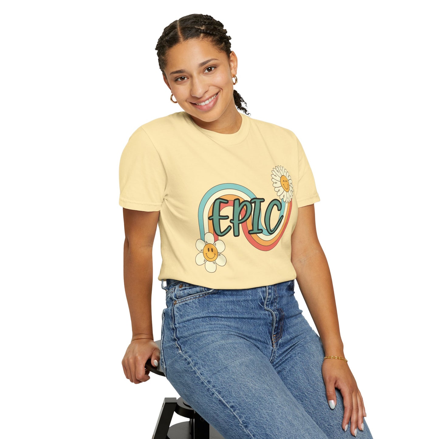 'Epic' Unisex Garment-Dyed T-shirt