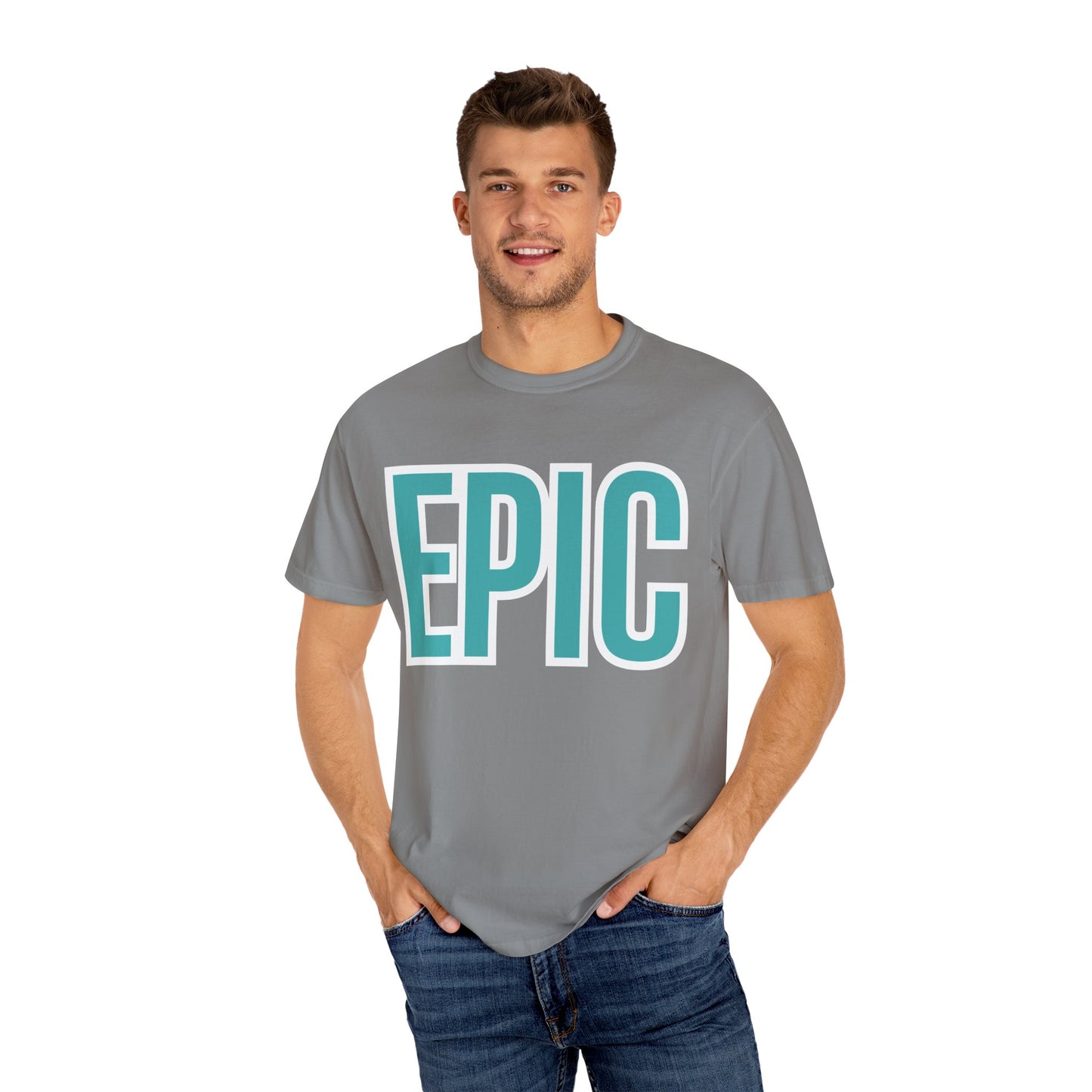 'Epic' Unisex Garment-Dyed T-shirt