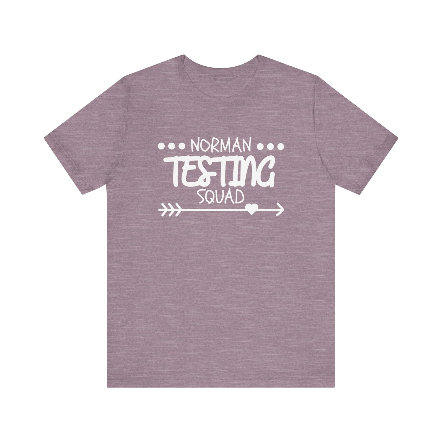 'Norman Testing Squad' Unisex Jersey Short Sleeve Tee