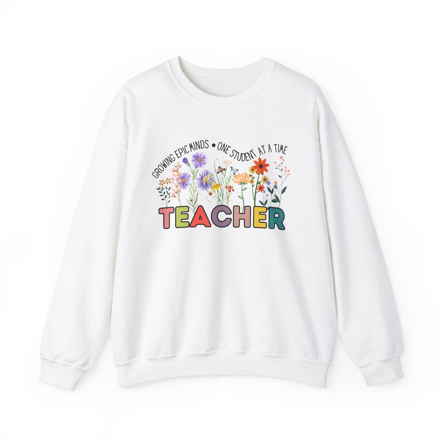 'Growing Epic Minds-One Student At A Time' Unisex Heavy Blend™ Crewneck Sweatshirt