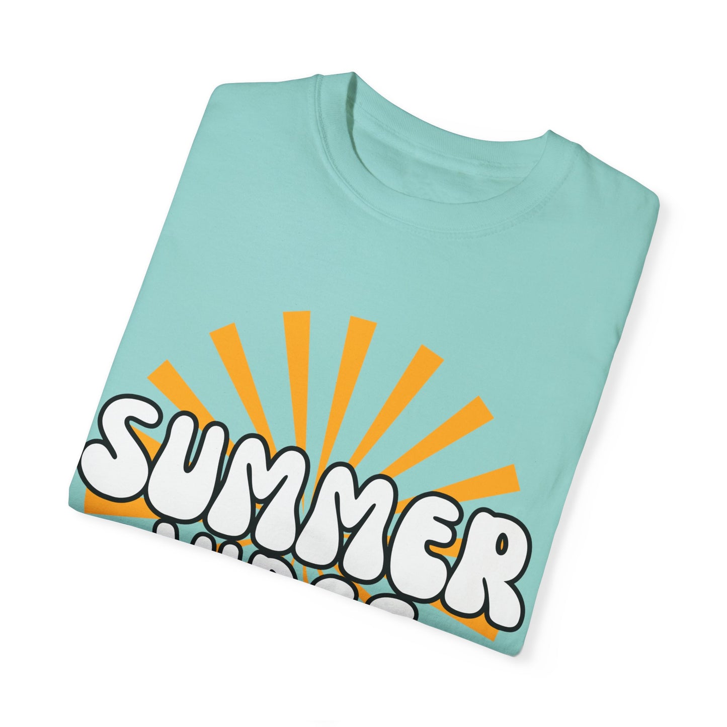 'Summer Vibes' Unisex Garment-Dyed T-shirt