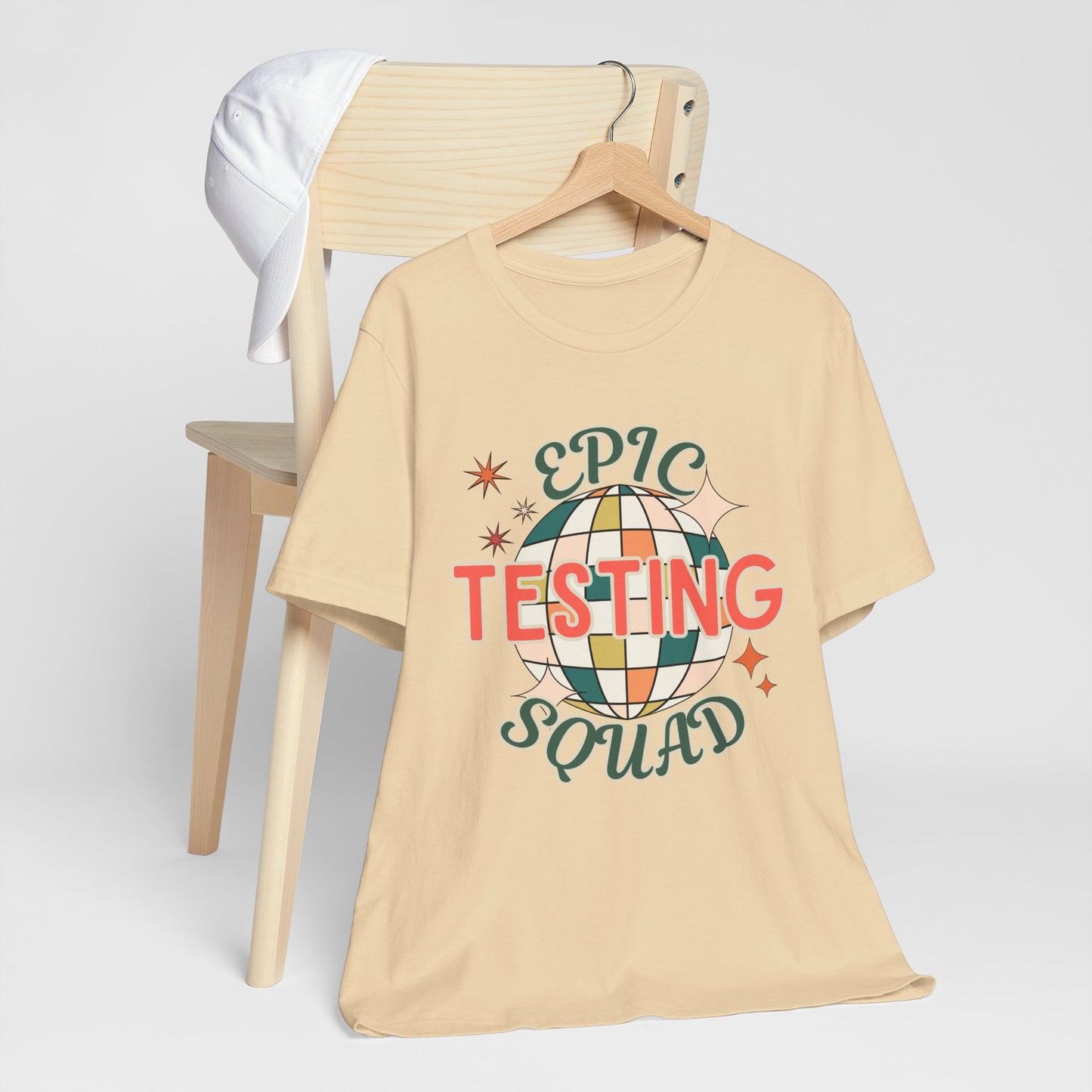 'Epic Testing Squad' Unisex Jersey Short Sleeve Tee