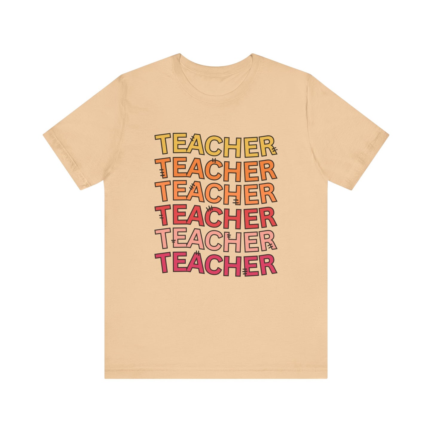 'Teacher' Unisex Jersey Short Sleeve Tee