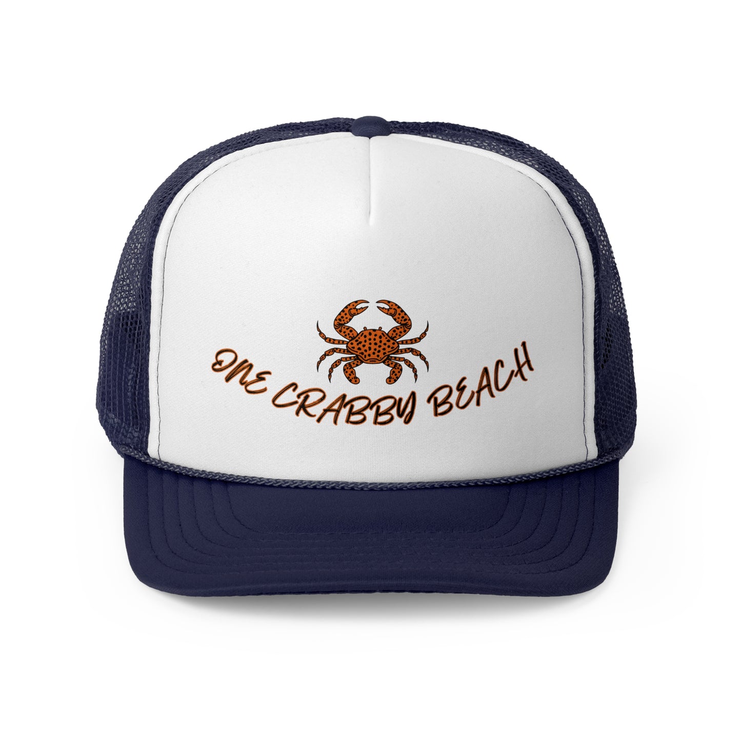 'One Crabby Beach' Trucker Caps