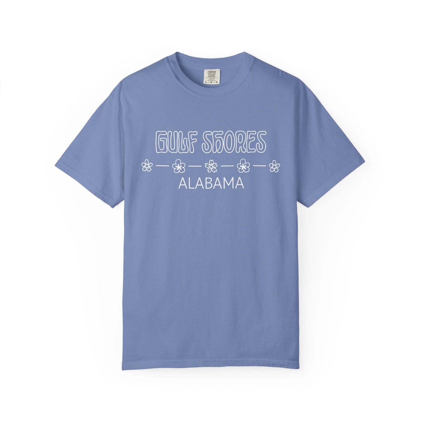 'Gulf Shores, Alabama' Unisex Garment-Dyed T-shirt
