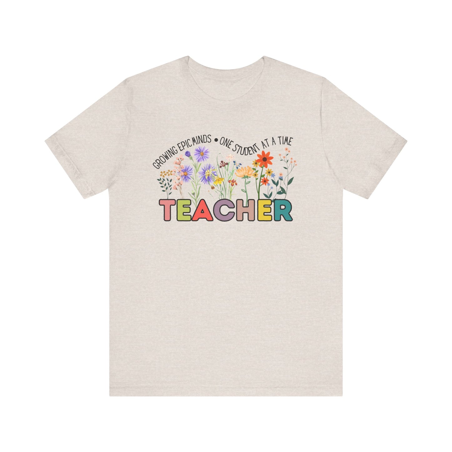 'Growing Epic Minds-One Student At A Time' Unisex Jersey Short Sleeve Tee