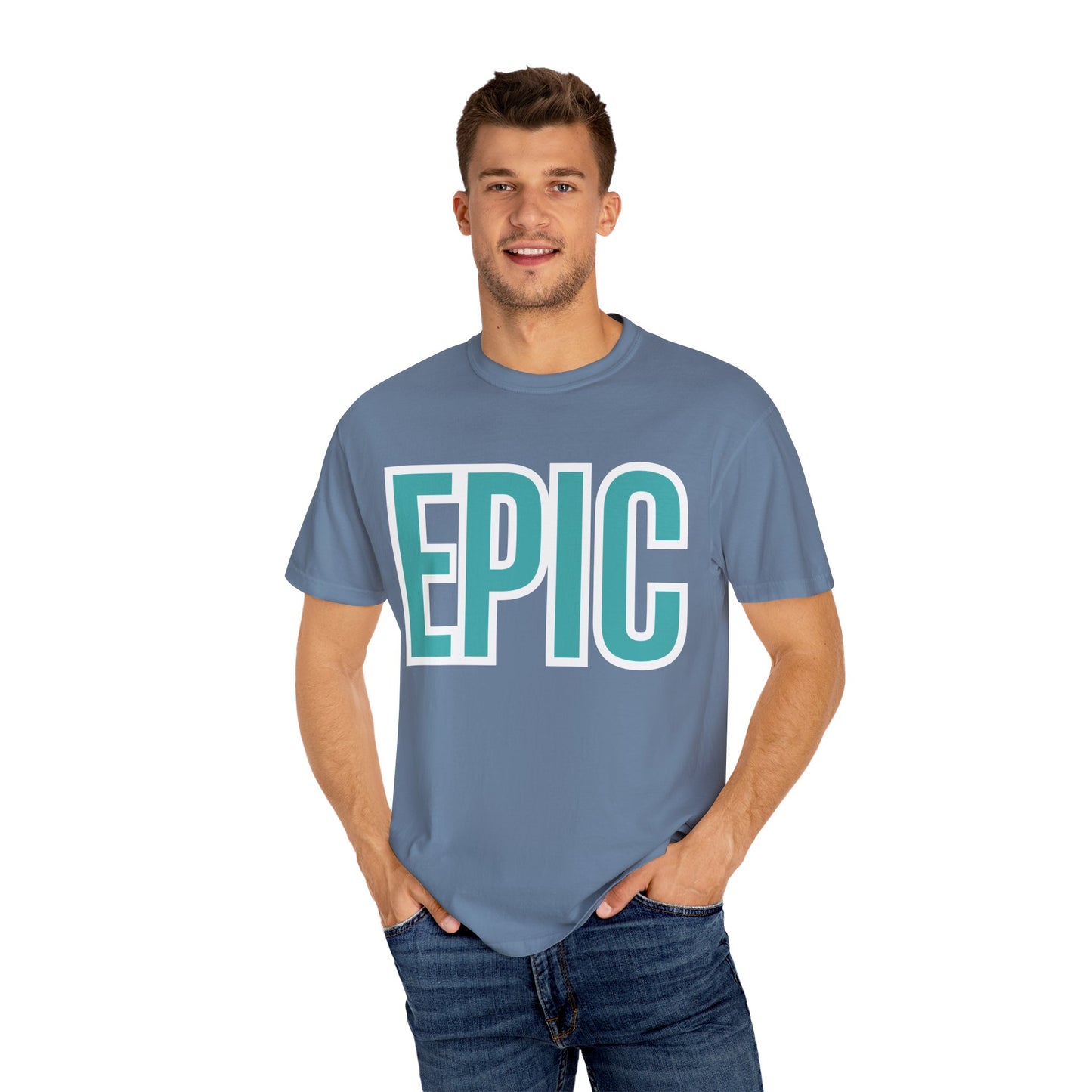 'Epic' Unisex Garment-Dyed T-shirt