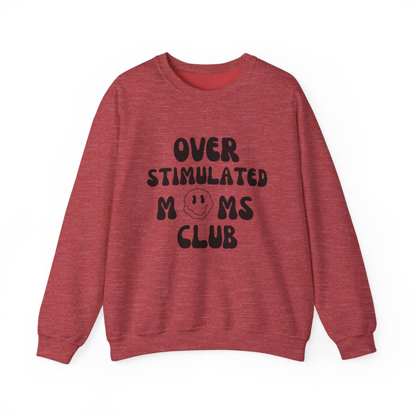 'Over Stimulated Moms Club' Unisex Heavy Blend™ Crewneck Sweatshirt