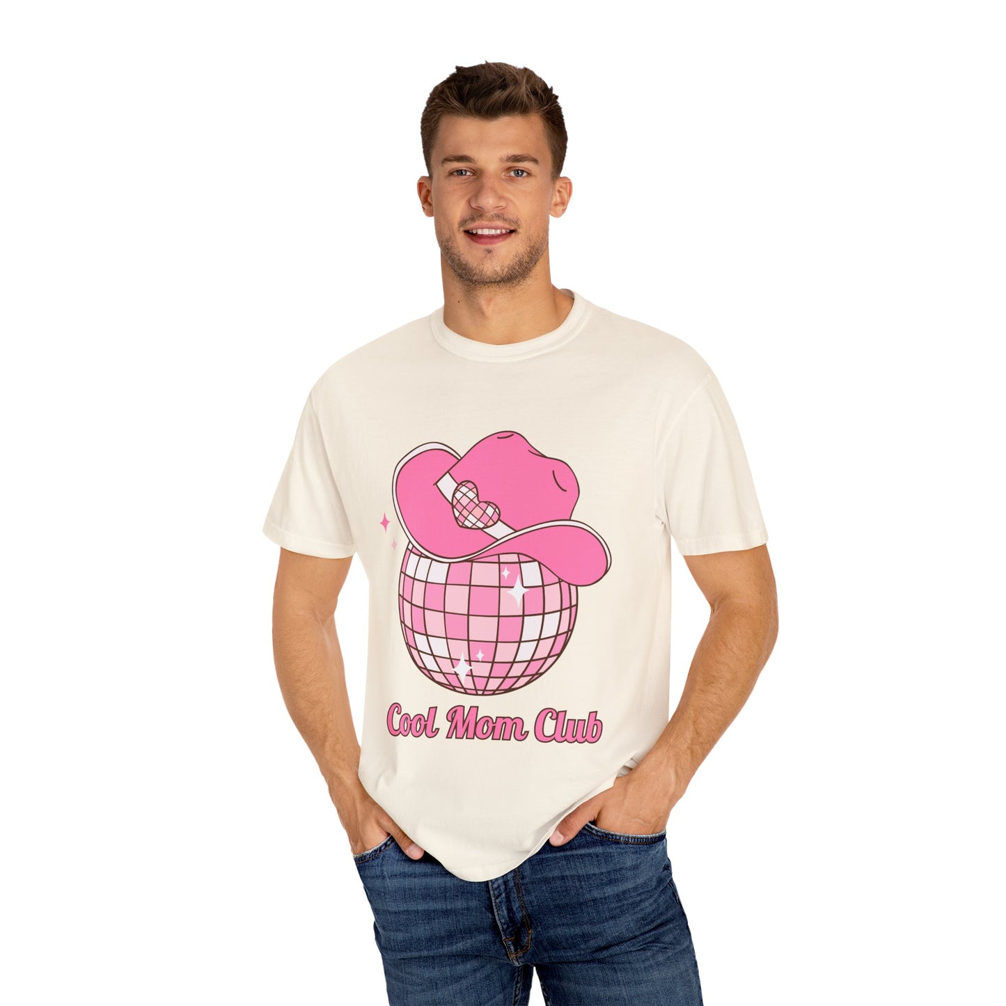 'Cool Mom Club' Unisex Garment-Dyed T-shirt