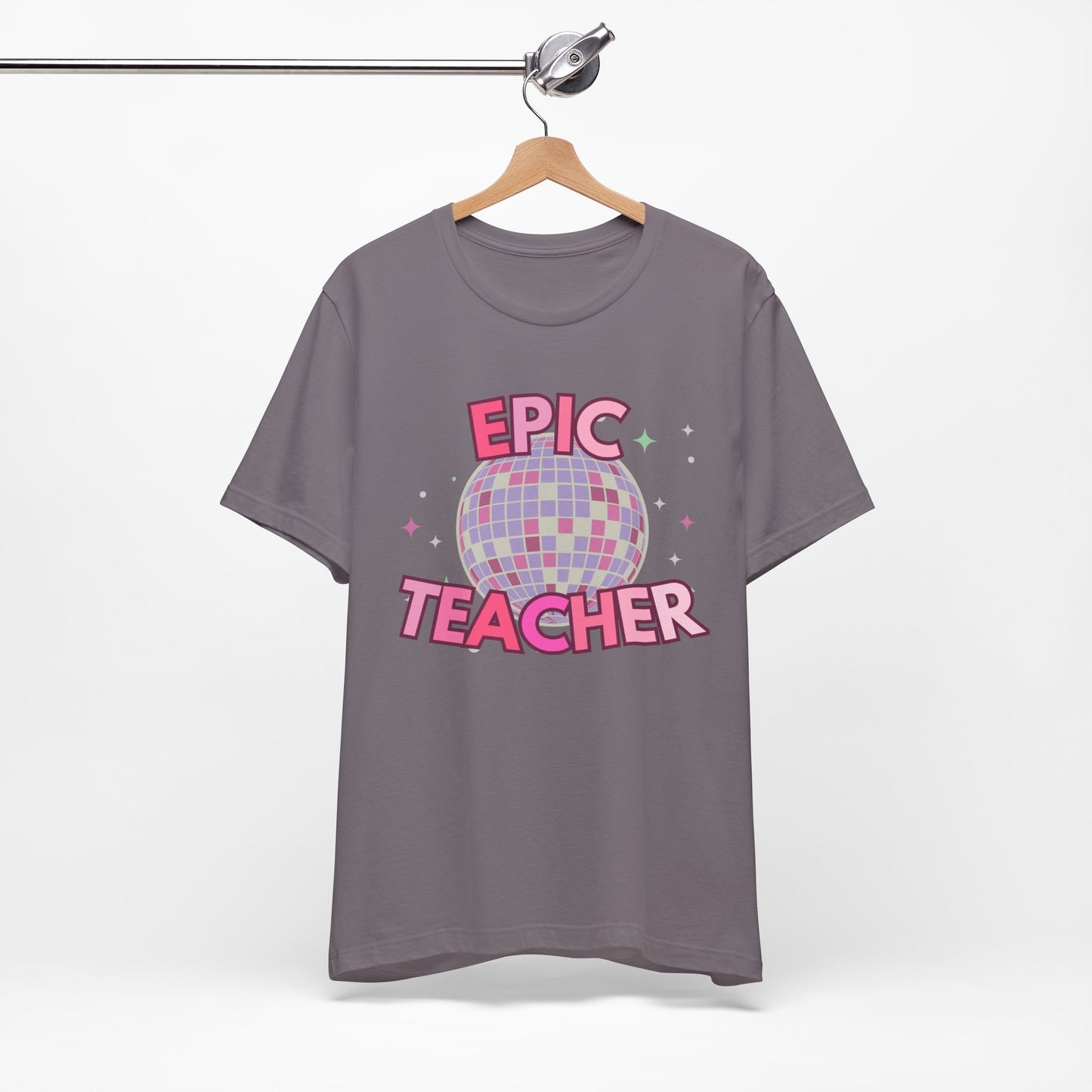 'Epic Teacher' Unisex Jersey Short Sleeve Tee