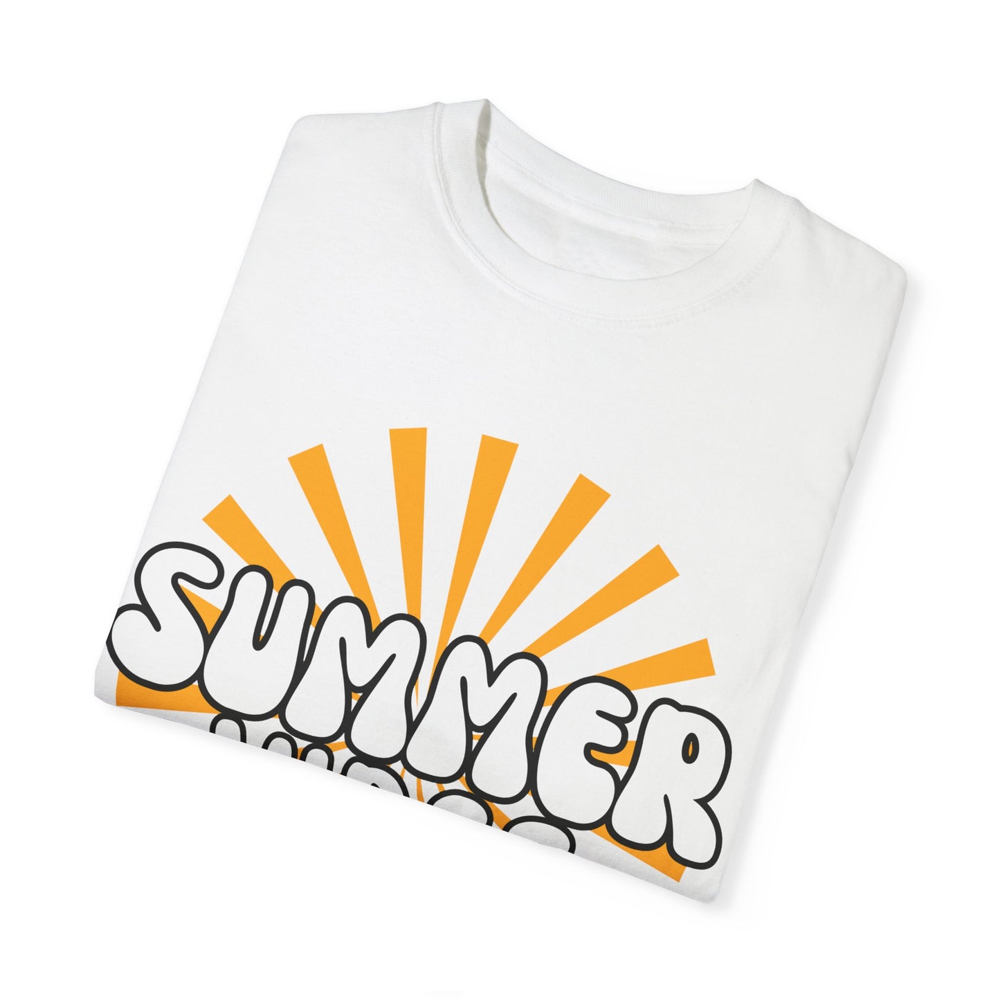 'Summer Vibes' Unisex Garment-Dyed T-shirt
