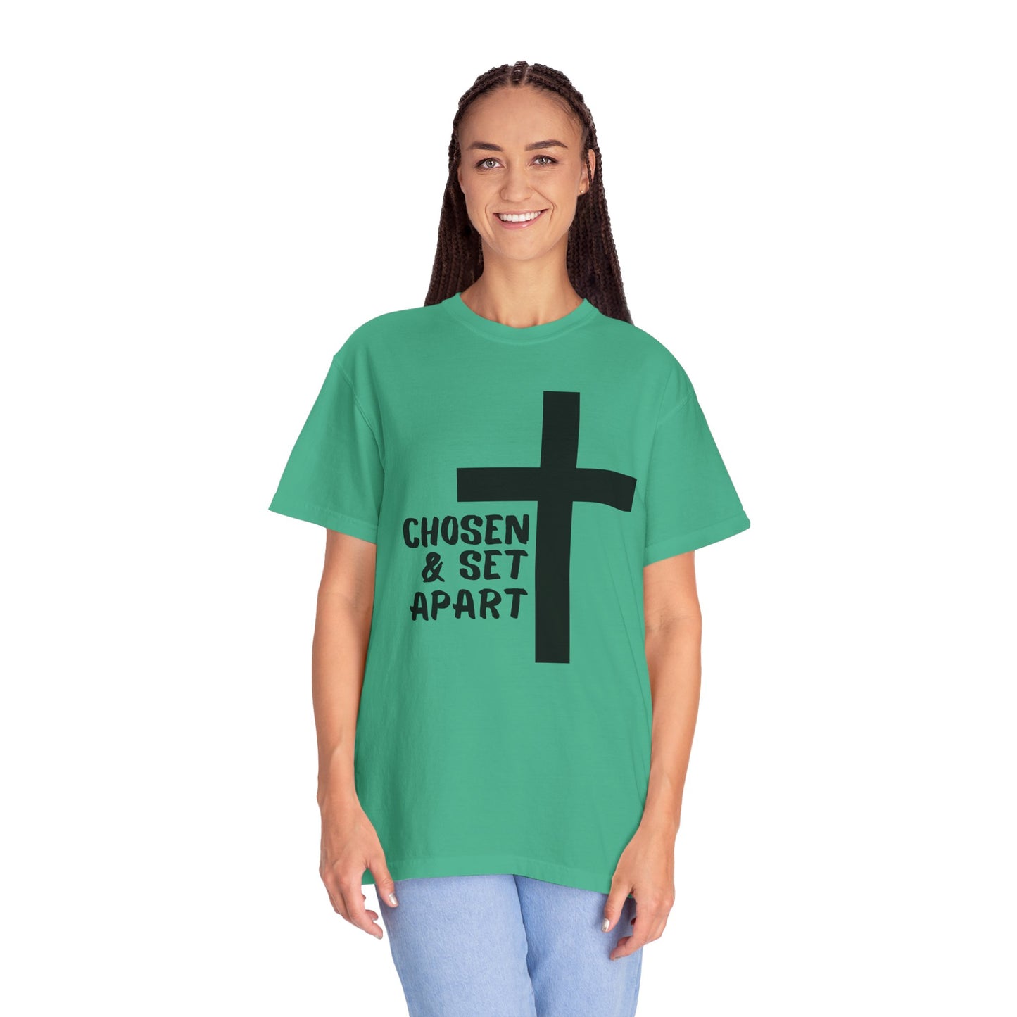 'Chosen & Set Apart' Unisex Garment-Dyed T-shirt