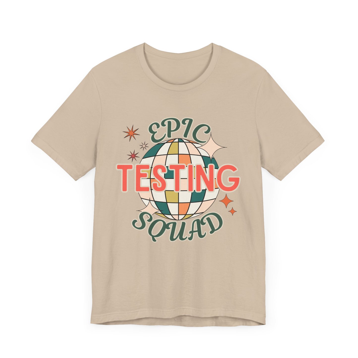 'Epic Testing Squad' Unisex Jersey Short Sleeve Tee