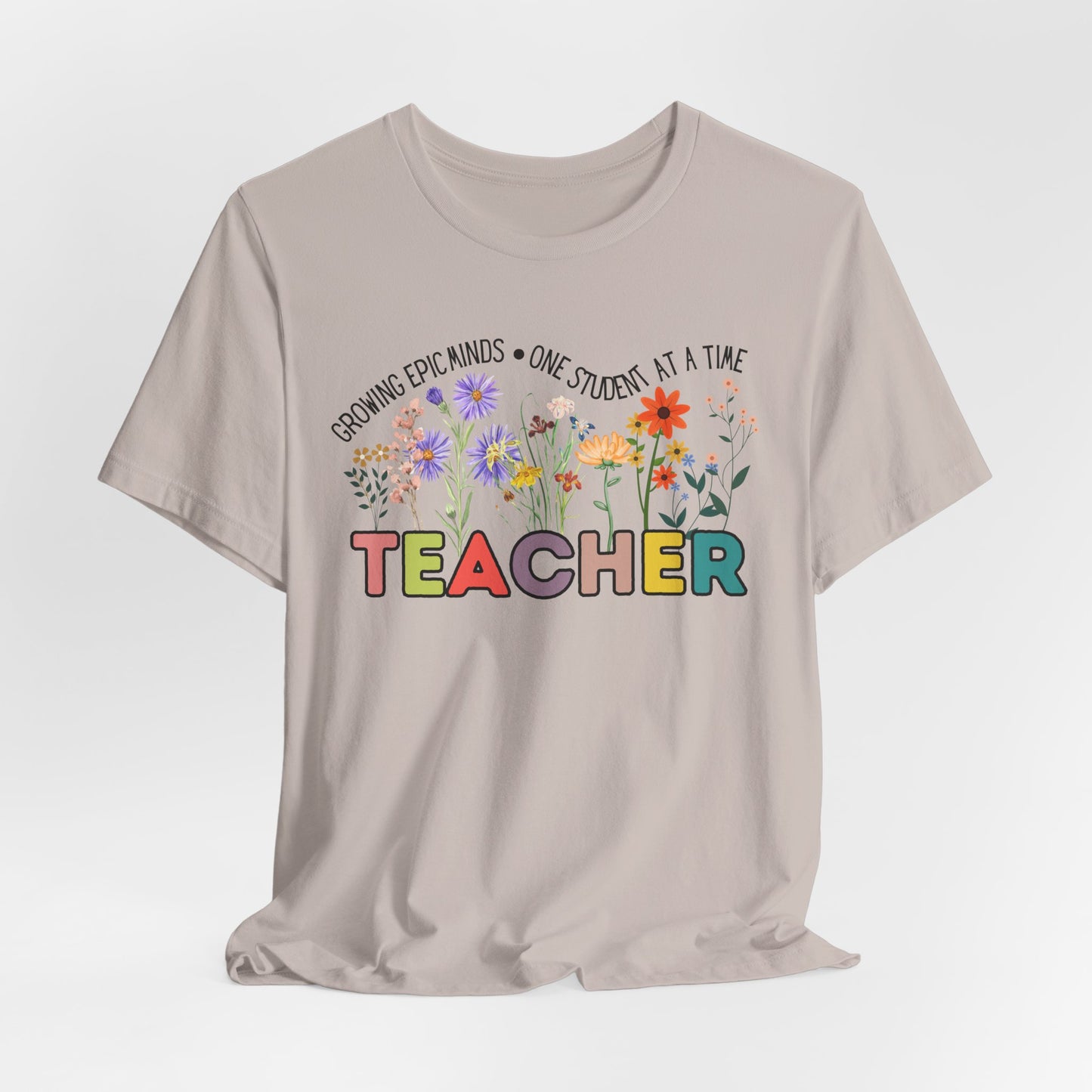 'Growing Epic Minds-One Student At A Time' Unisex Jersey Short Sleeve Tee