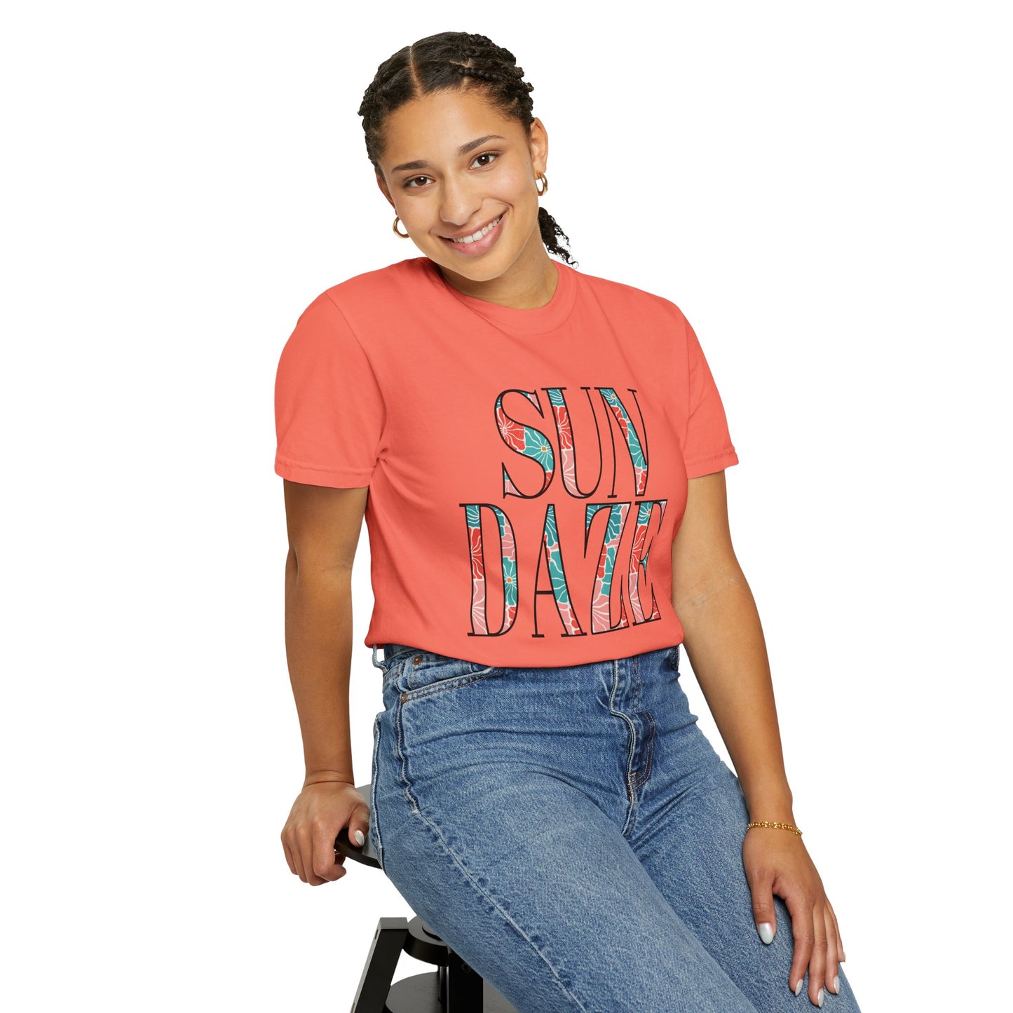 'Sun Daze' Unisex Garment-Dyed T-shirt
