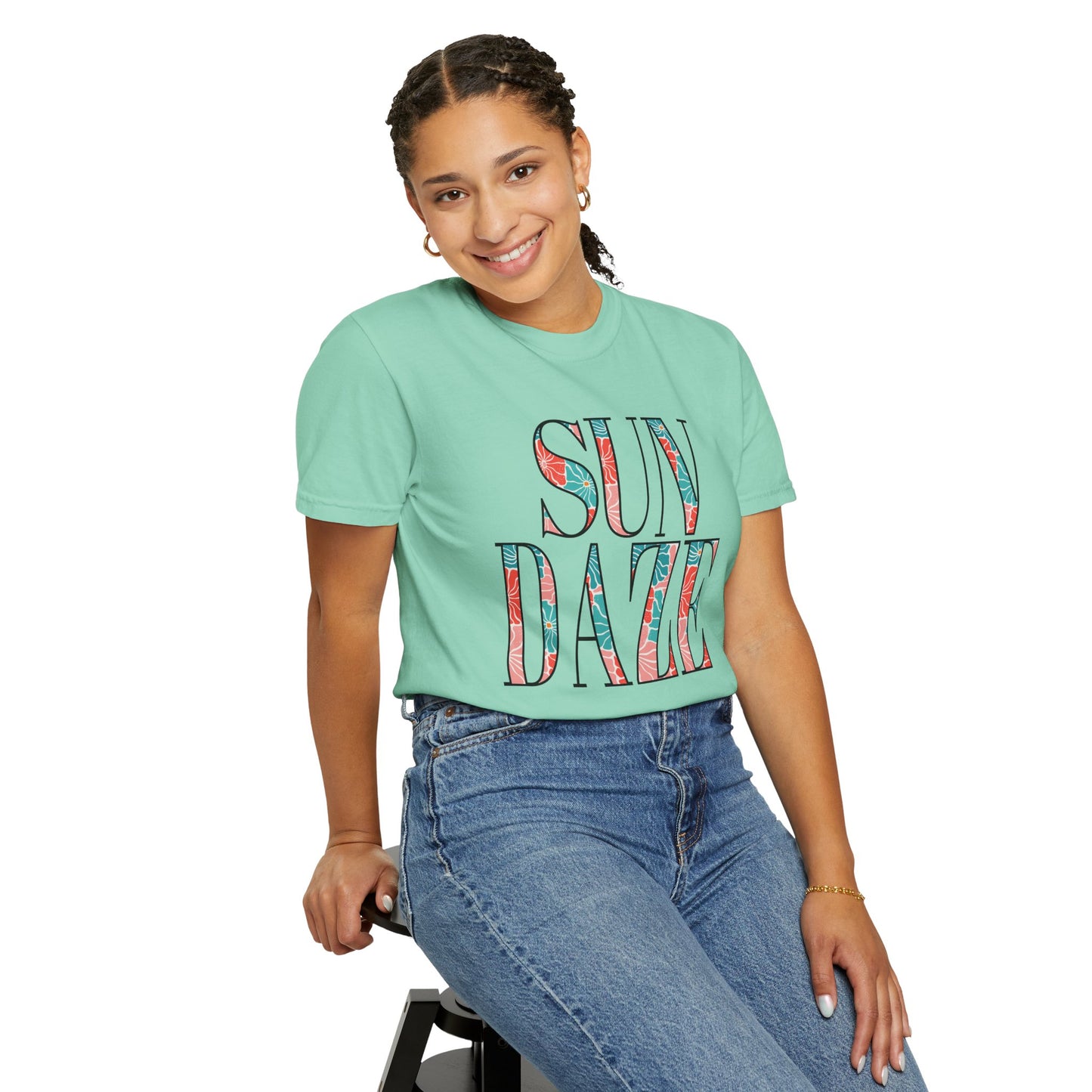 'Sun Daze' Unisex Garment-Dyed T-shirt