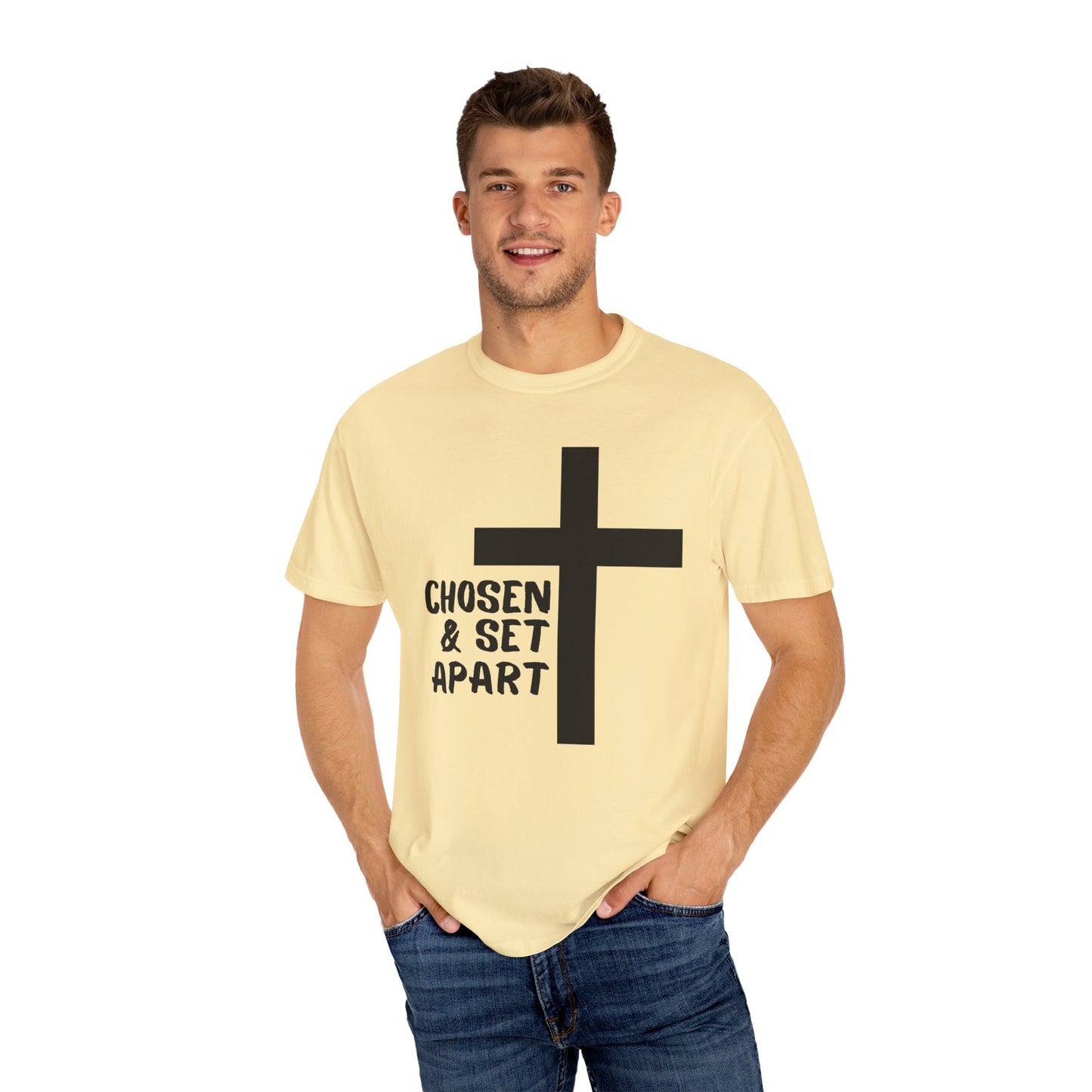 'Chosen & Set Apart' Unisex Garment-Dyed T-shirt