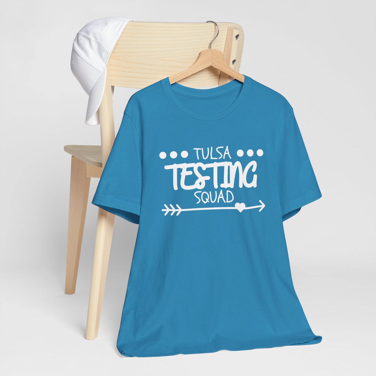 'Tulsa Testing Squad' Unisex Jersey Short Sleeve Tee