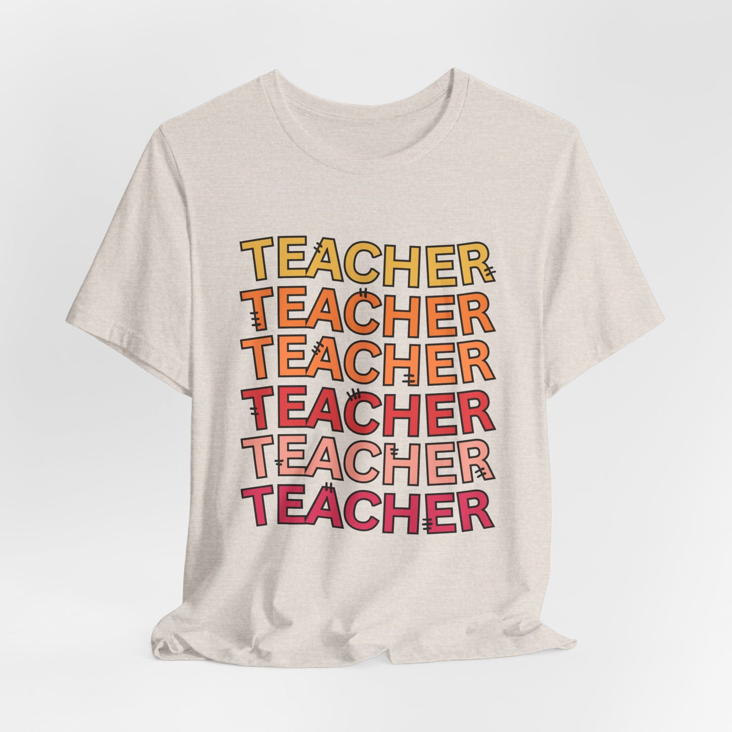 'Teacher' Unisex Jersey Short Sleeve Tee