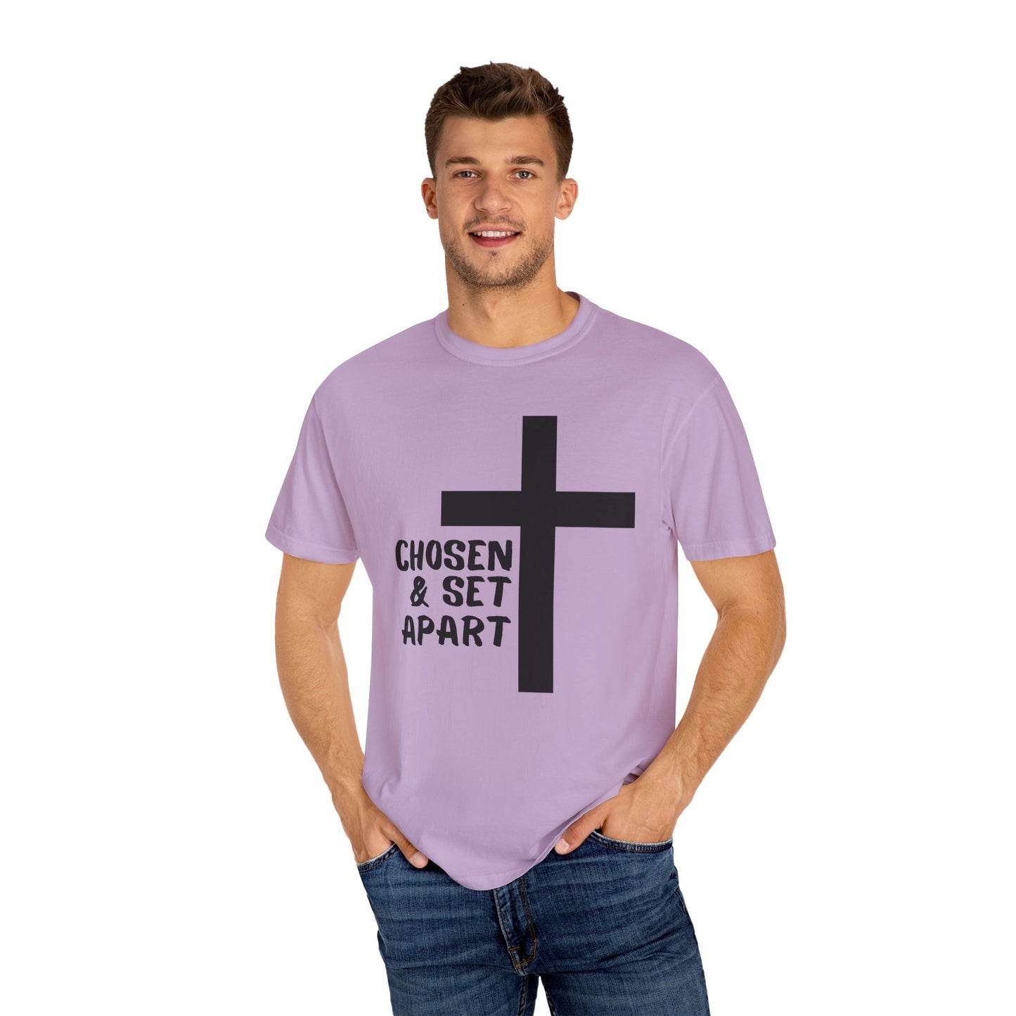 'Chosen & Set Apart' Unisex Garment-Dyed T-shirt