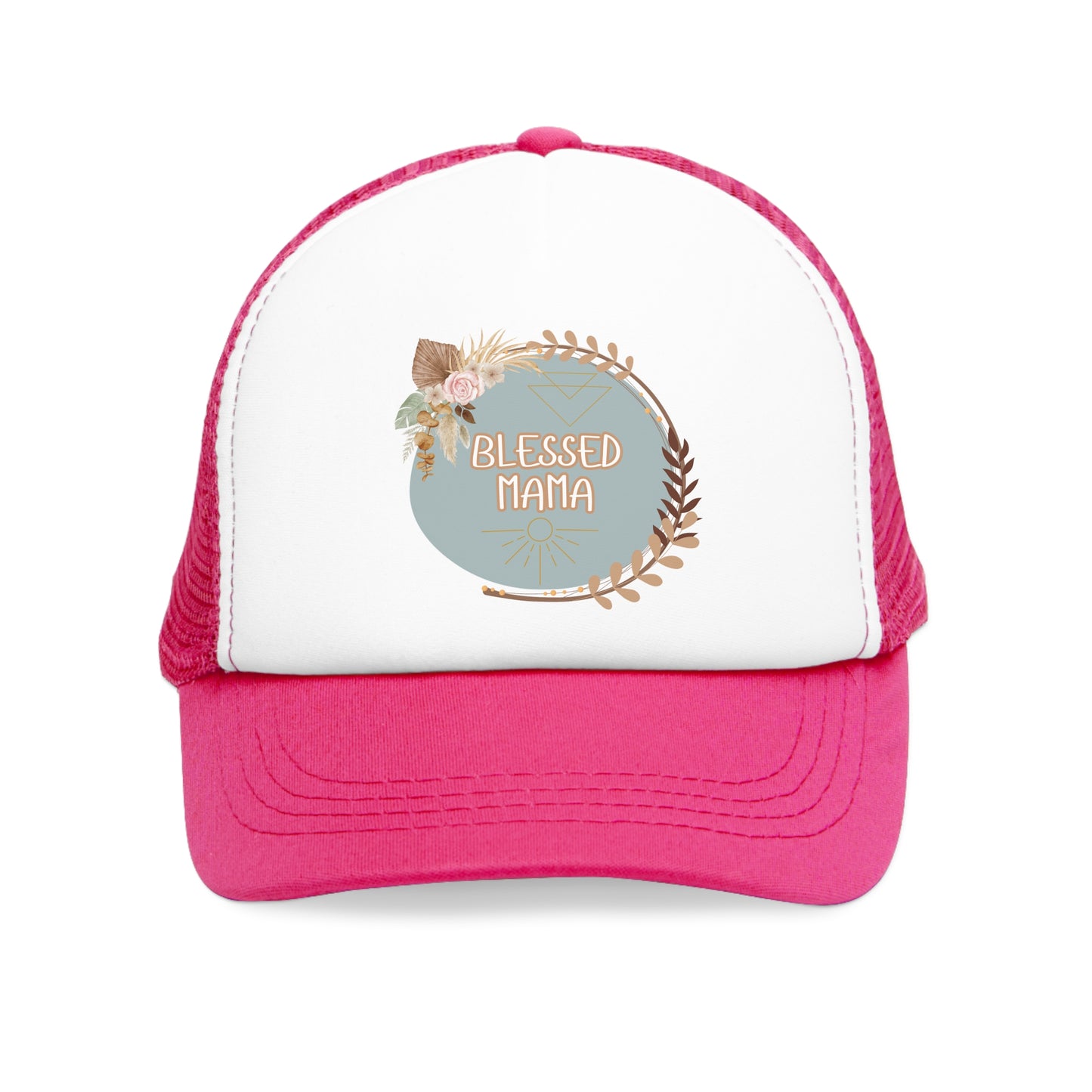 'Blessed Mama' Mesh Cap