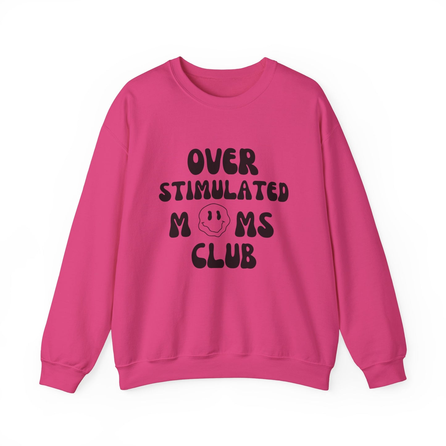 'Over Stimulated Moms Club' Unisex Heavy Blend™ Crewneck Sweatshirt