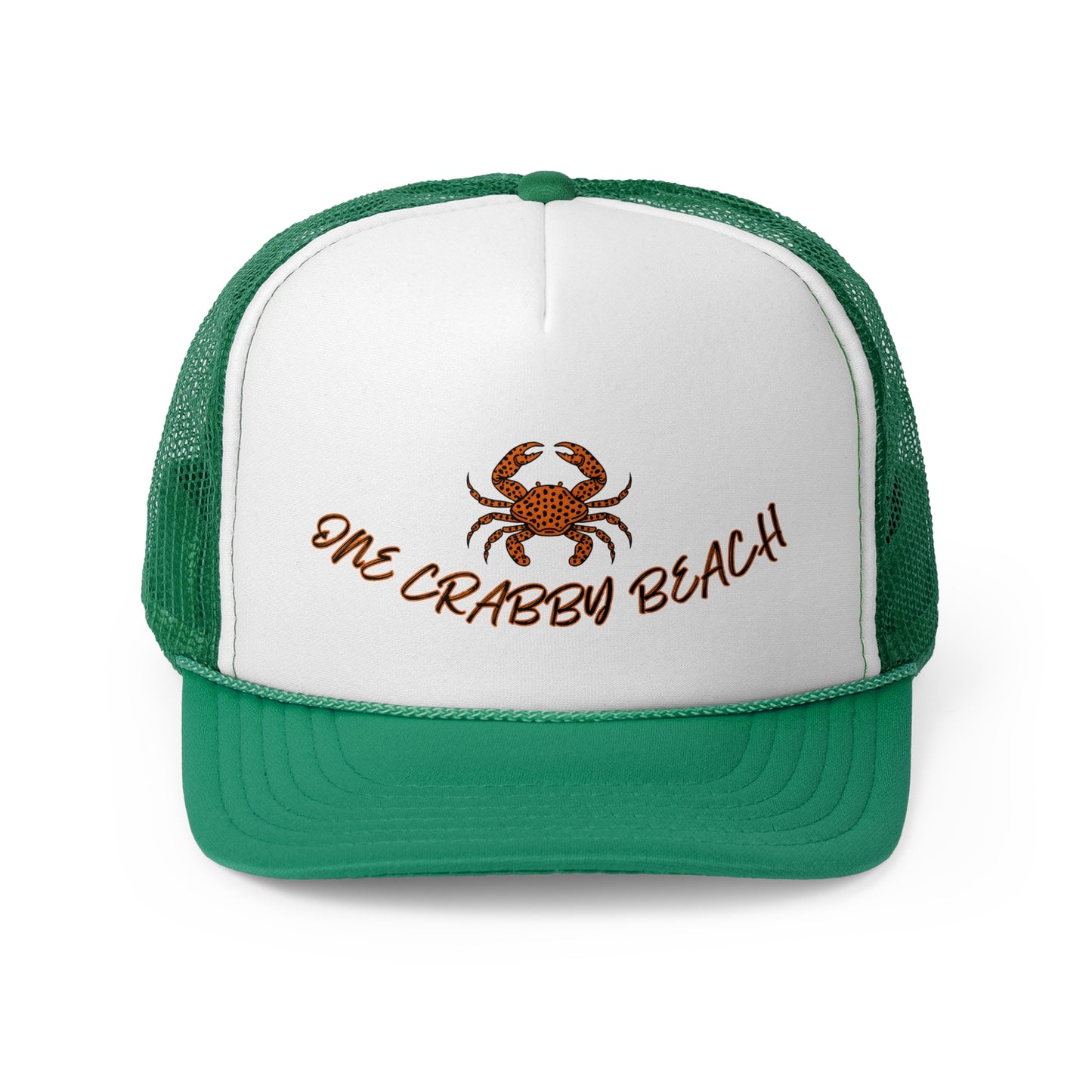 'One Crabby Beach' Trucker Caps