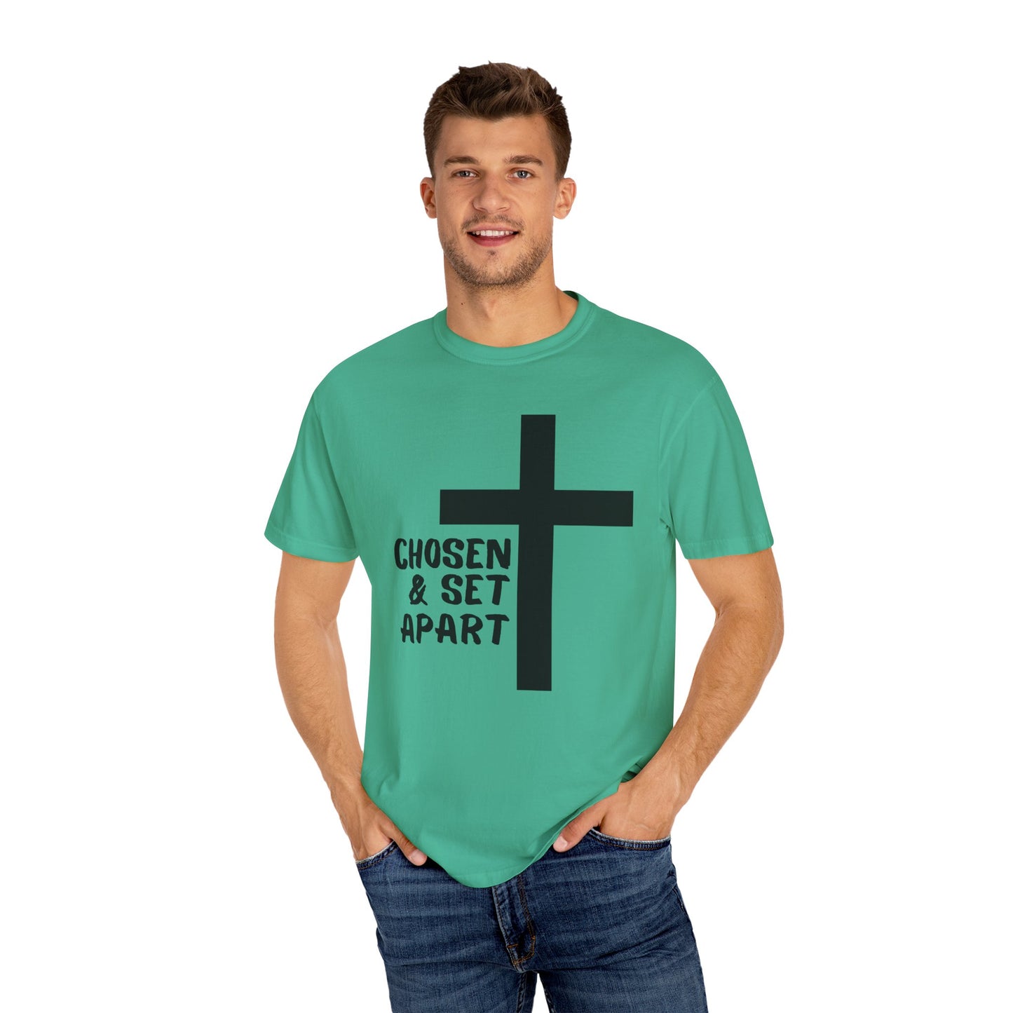 'Chosen & Set Apart' Unisex Garment-Dyed T-shirt