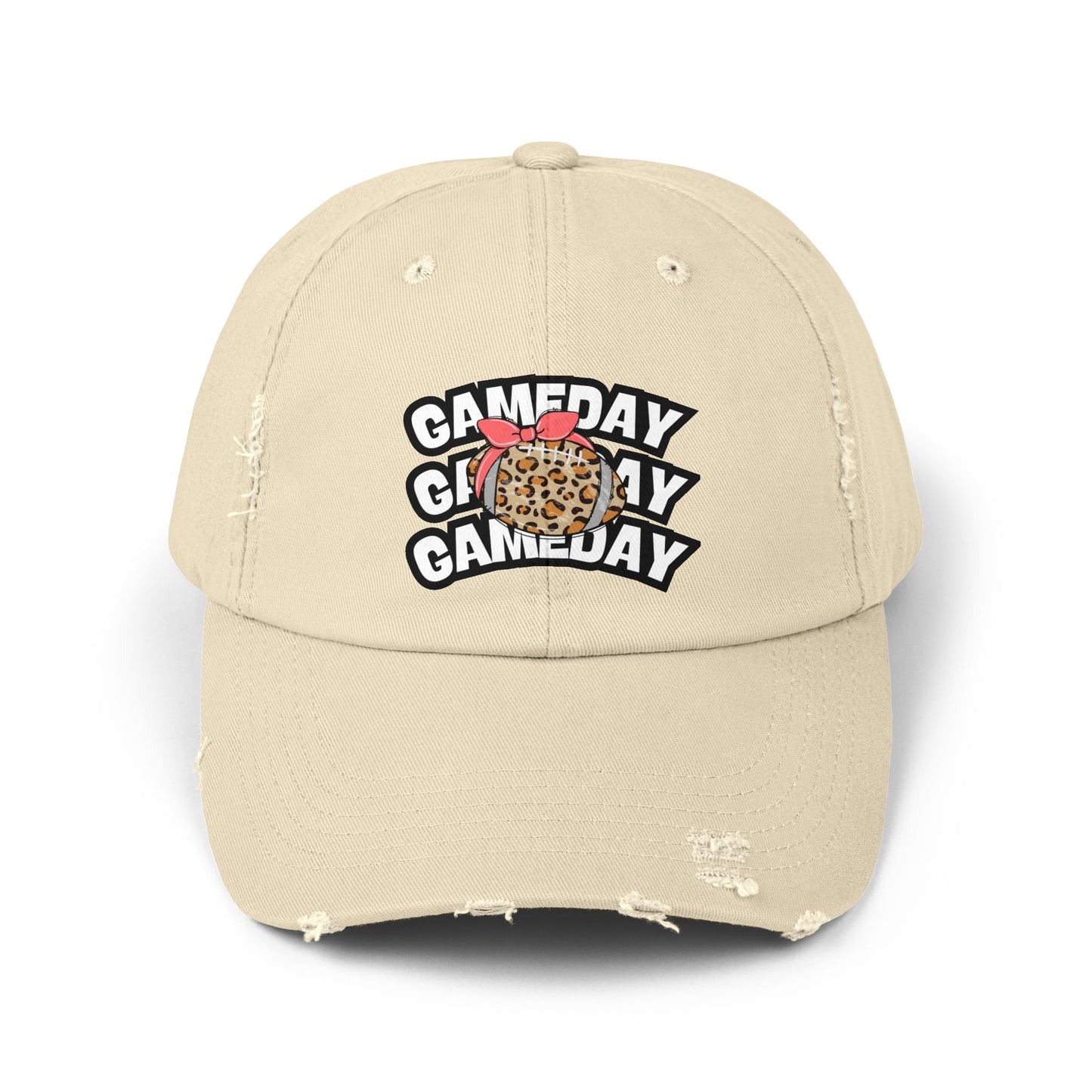'Gameday' Unisex Distressed Cap