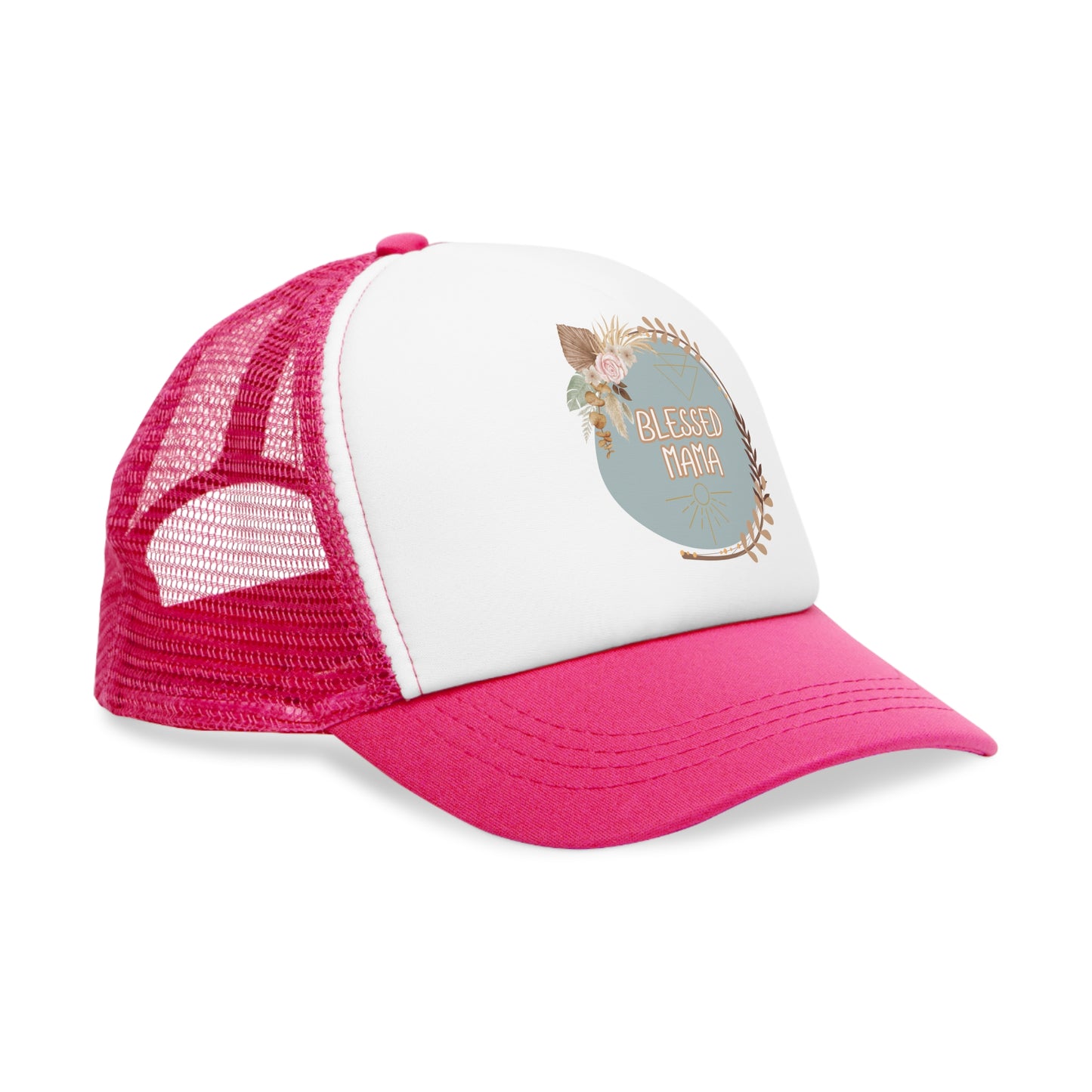 'Blessed Mama' Mesh Cap