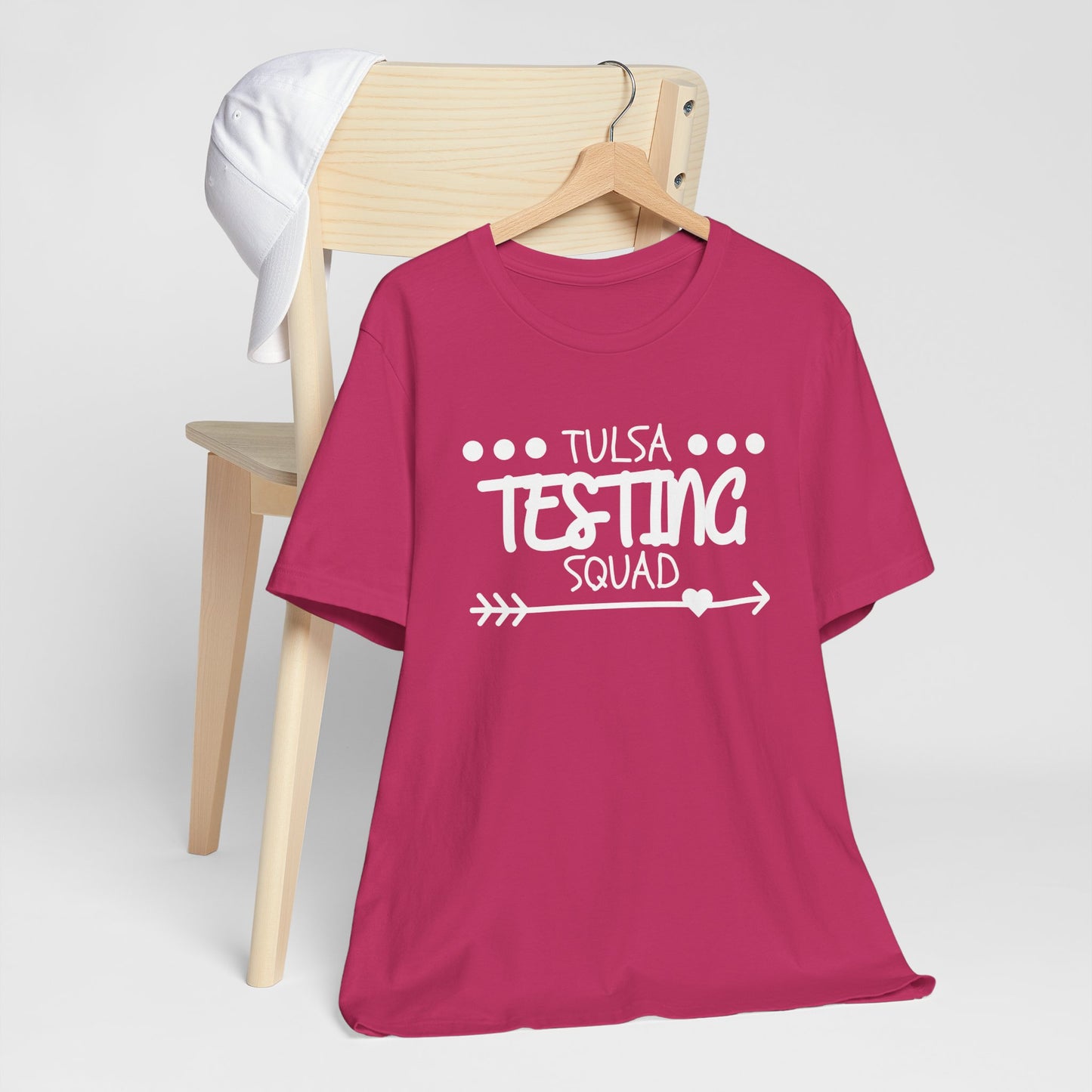 'Tulsa Testing Squad' Unisex Jersey Short Sleeve Tee