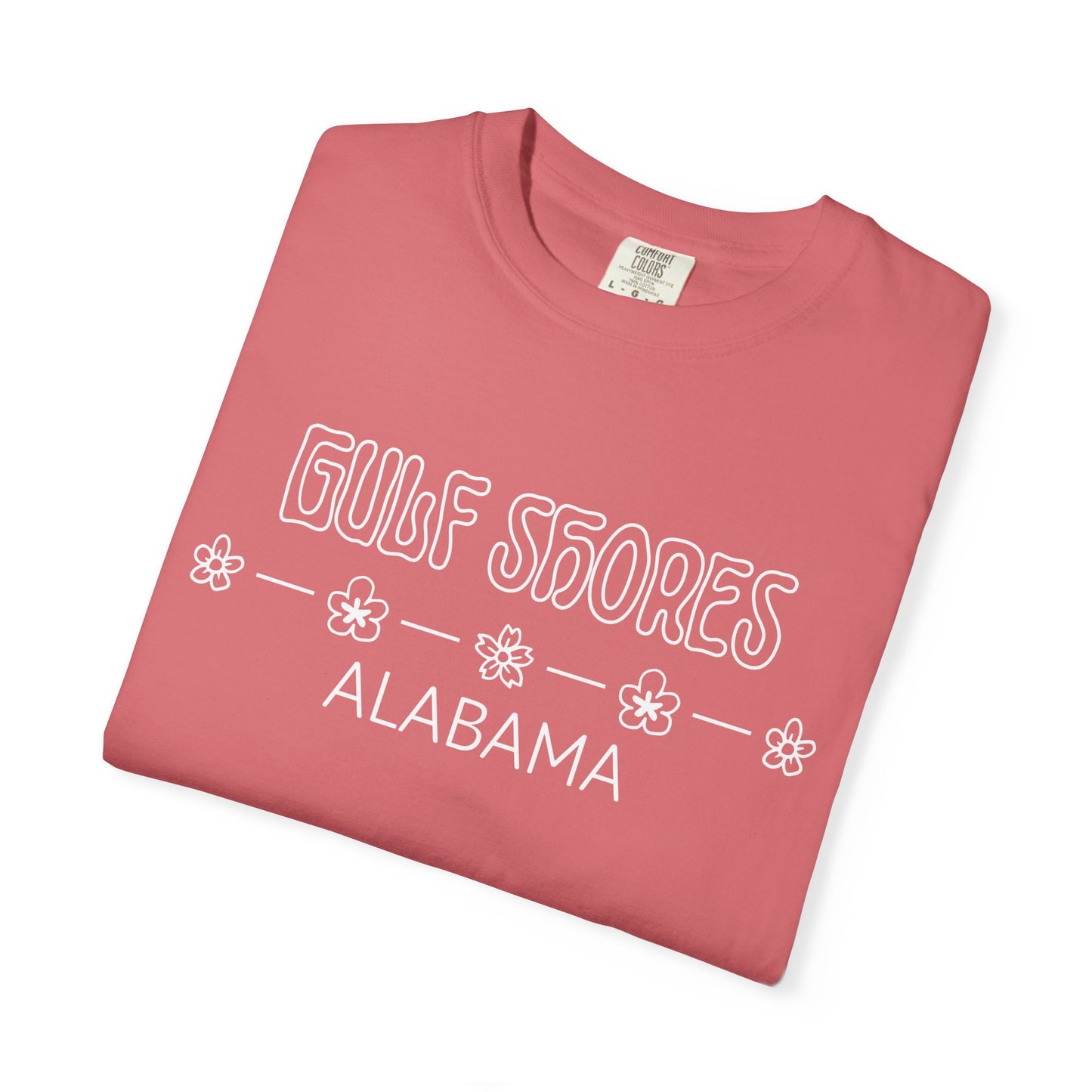 'Gulf Shores, Alabama' Unisex Garment-Dyed T-shirt