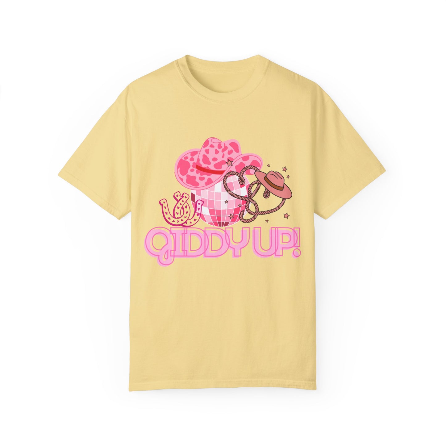 'Giddy Up' Unisex Garment-Dyed T-shirt